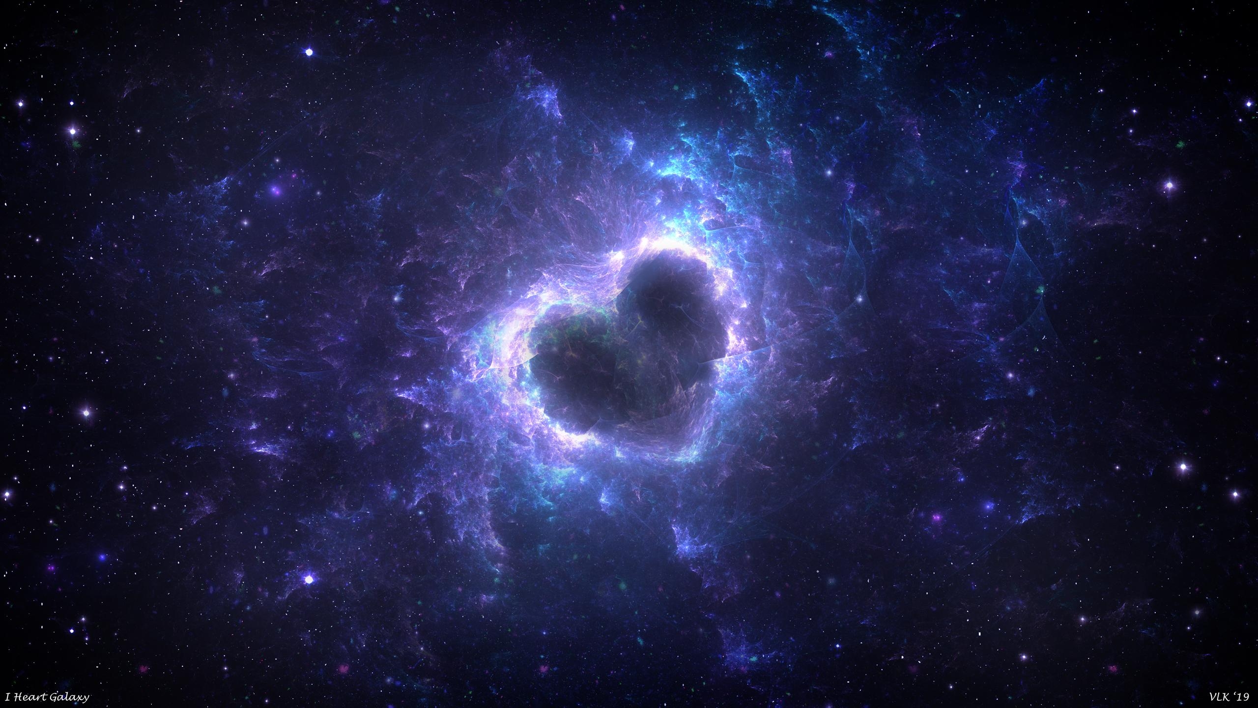 2560x1440 Galaxy Heart Wallpaper Free Galaxy Heart Background, Desktop