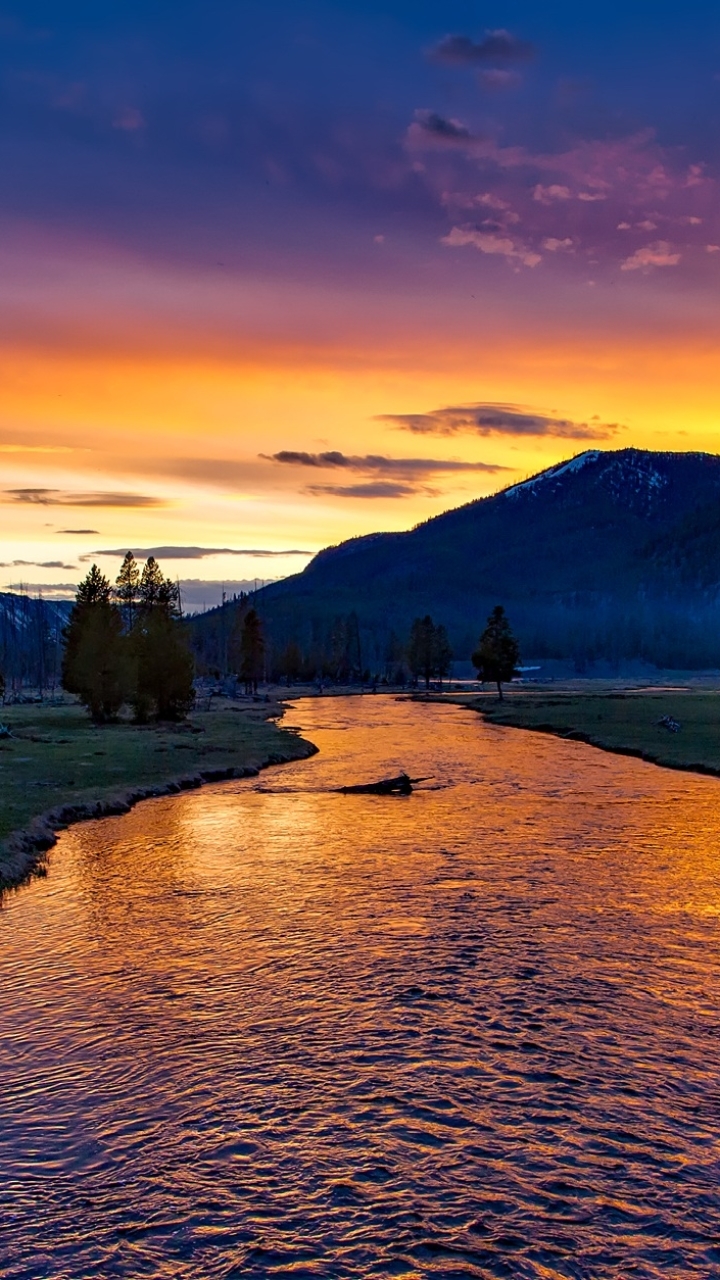 720x1280 Yellowstone National Park wallpaper, Phone