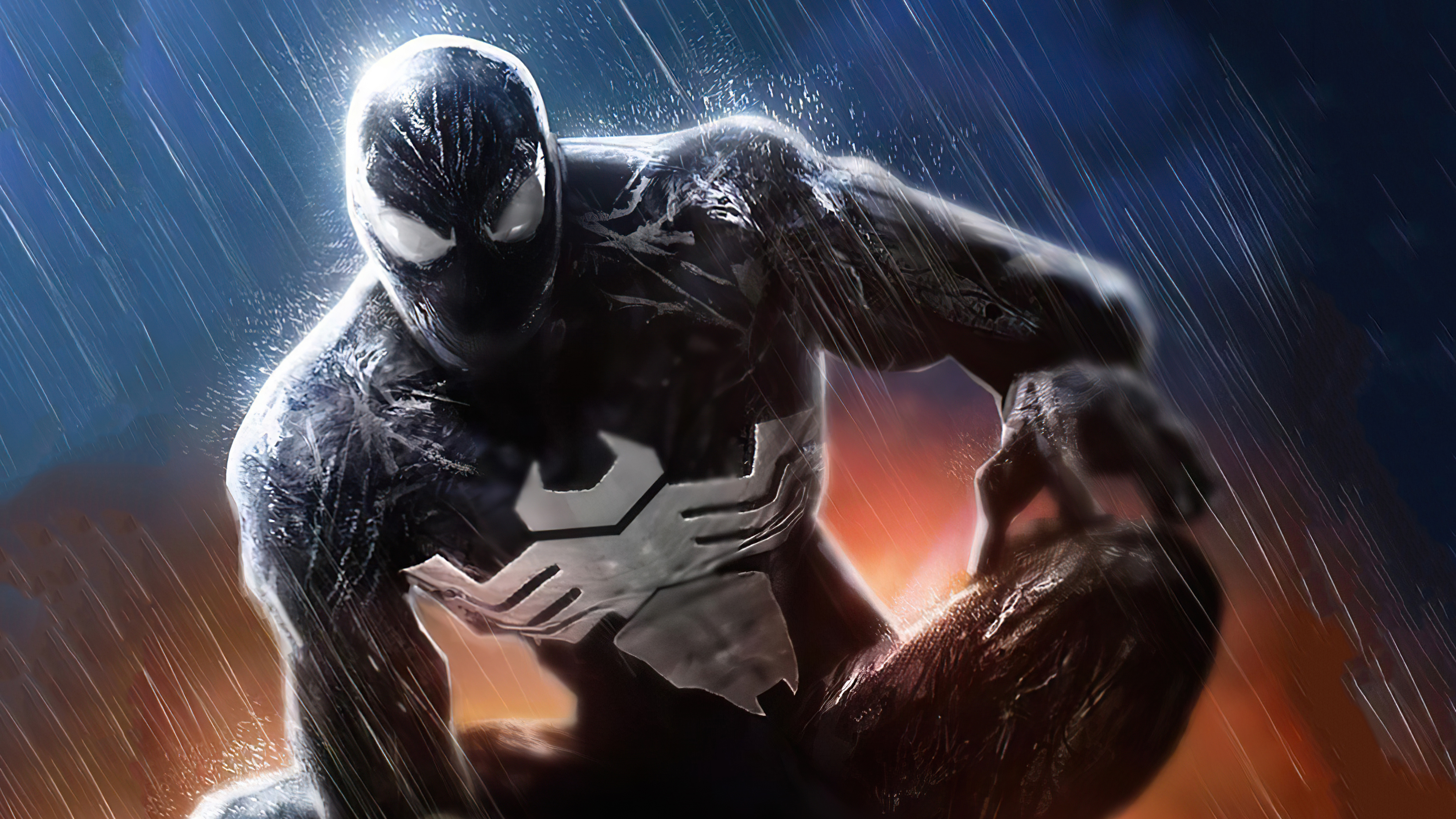 3840x2160 Venom In Rain 4k 1024x768 Resolution HD 4k Wallpaper, Image, Background, Photo and Picture, Desktop