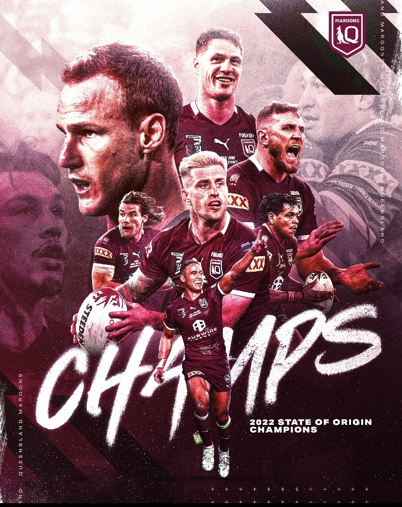 830x1050 Queensland Maroons - #QLDER #UnitedinMaroon, Phone