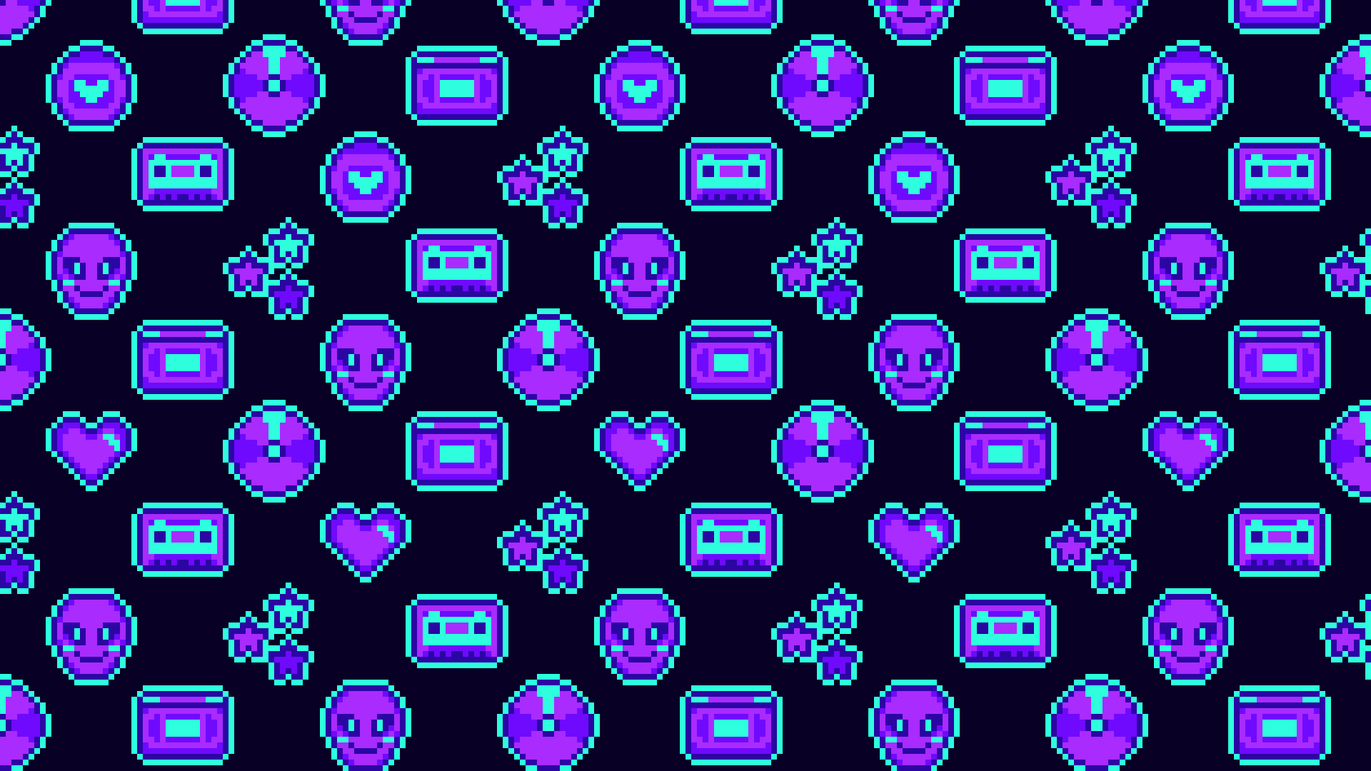 1920x1080 Y2K Neon Cyber Pixel Art Mobile And Desktop Wallpaper's Ko Fi Shop Fi ❤️ Where Creators Get Support From Fans Through Donations, Memberships, Shop Sales And More! The Original 'Buy Me A Coffee' Page, Desktop