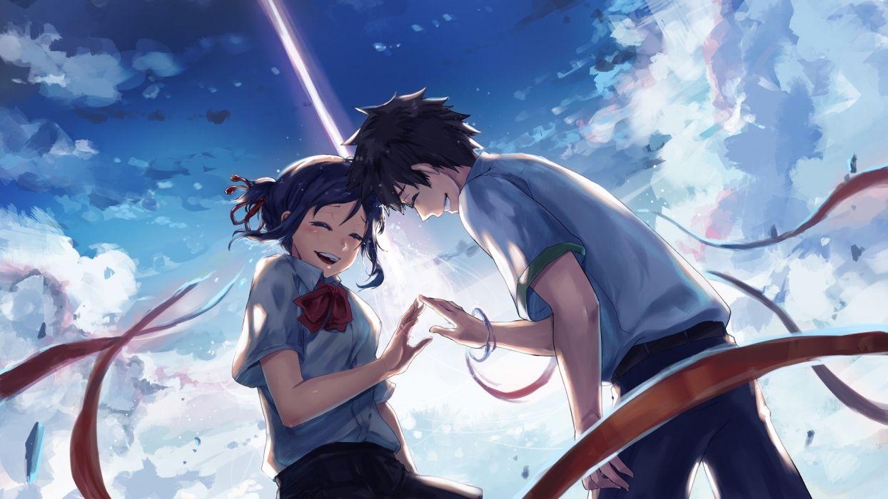 1250x700 Your Name (Kimi no Na Wa ) Mitsuha Miyamizu Taki Tachibana Anime, Desktop