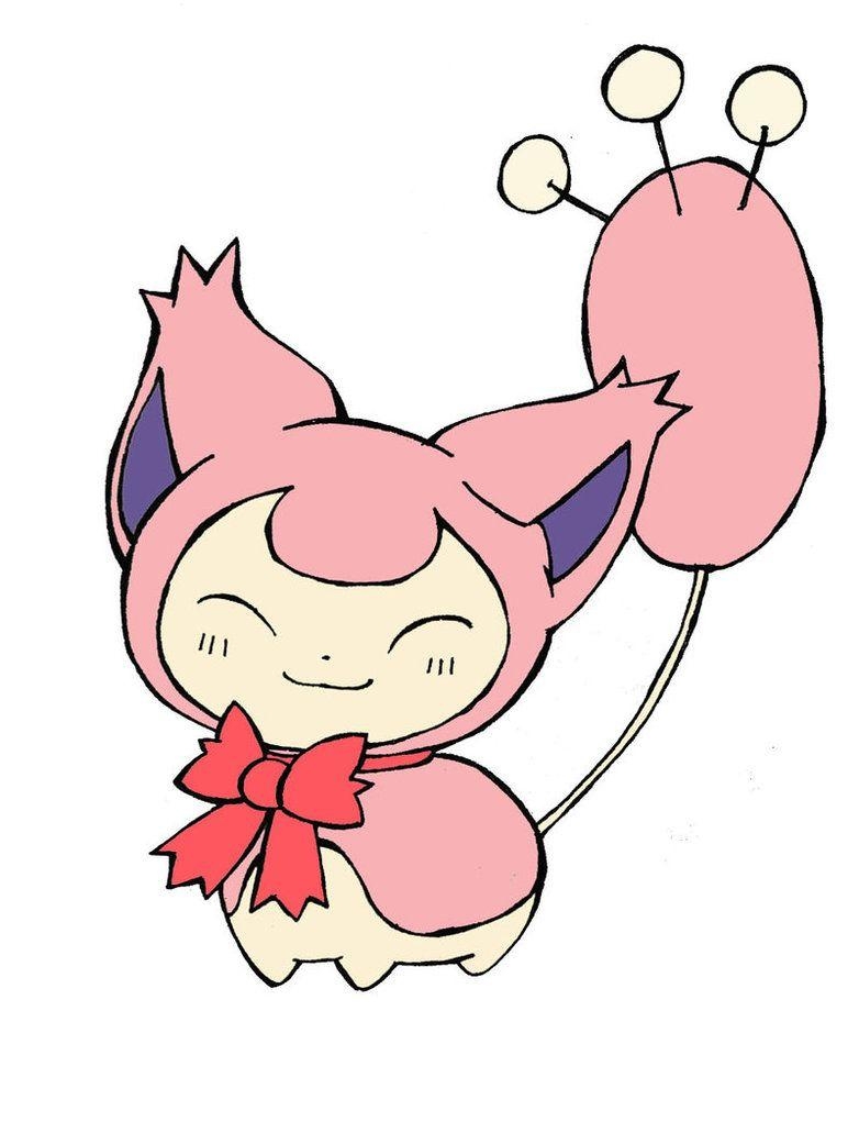 790x1030 Skitty with a bow, Phone