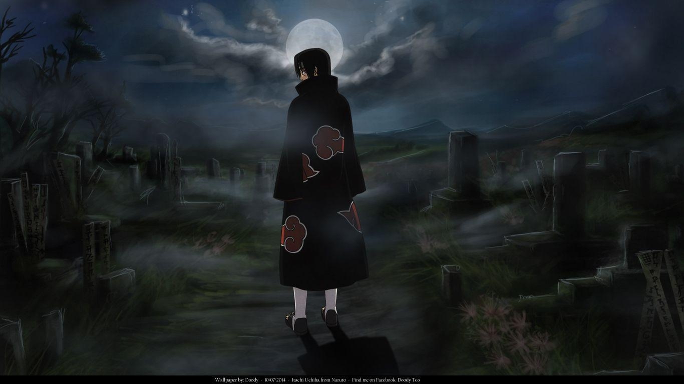 1370x770 Itachi Uchiha and Scan Gallery, Desktop