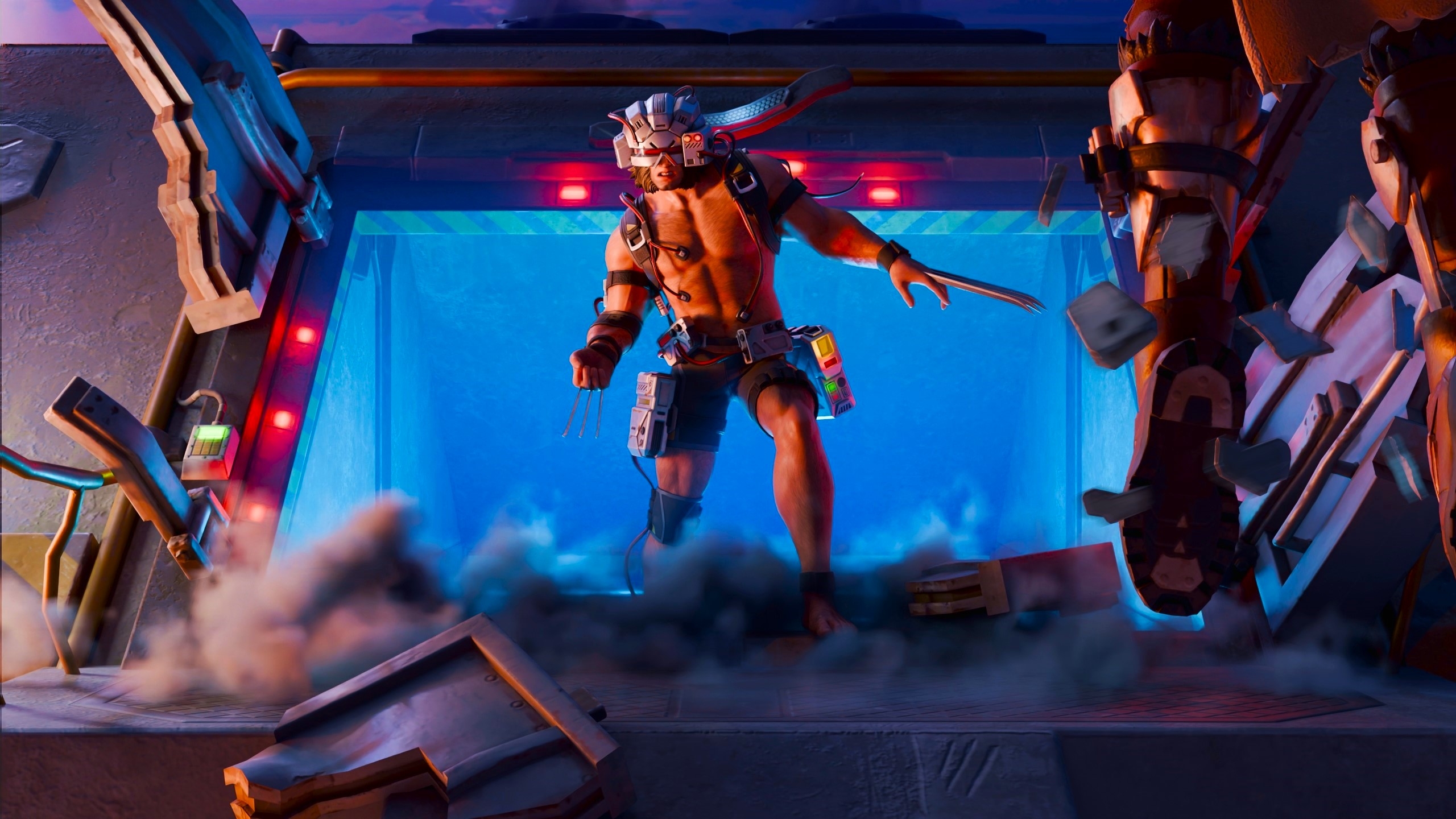 2560x1440 Weapon X Fortnite wallpaper, Desktop