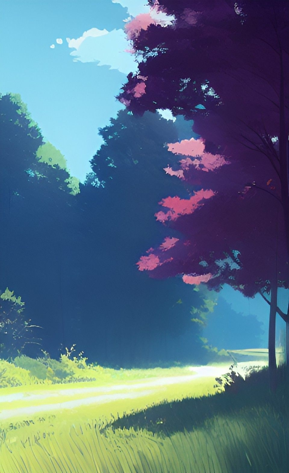 960x1570 Illustration. Anime scenery wallpaper, Landscape wallpaper, Scenery wallpaper, Phone