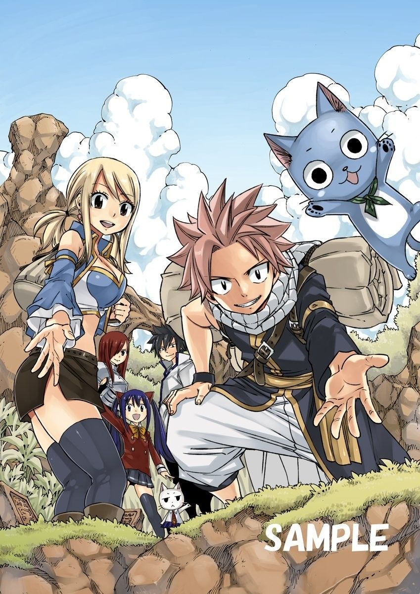 850x1200 Fairy Tail Manga Art. Anime, Personagens, Phone