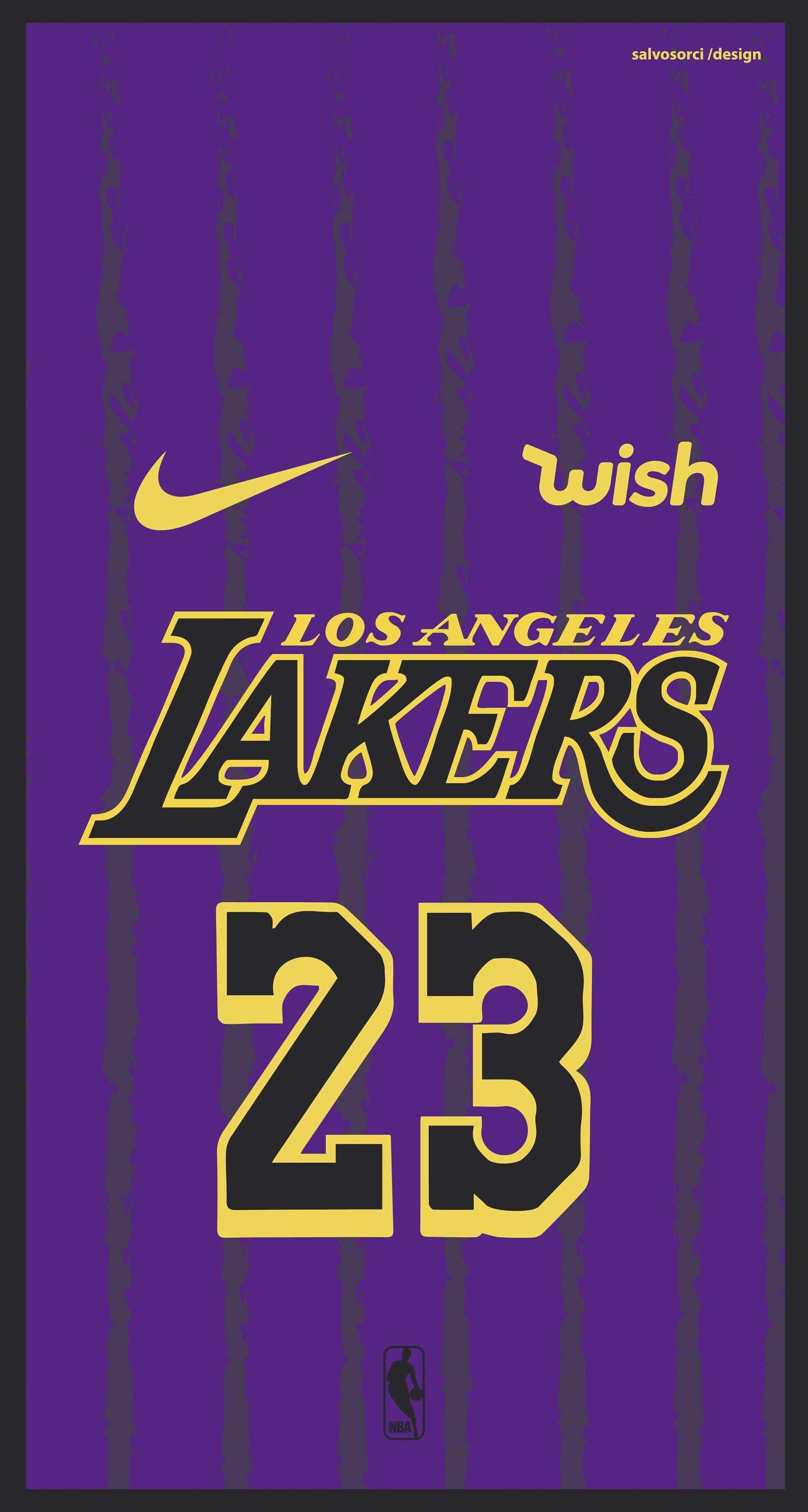 2190x4100 LOS ANGELES LAKERS NBA LeBron James Vector Shirt Nike City Edition, Phone