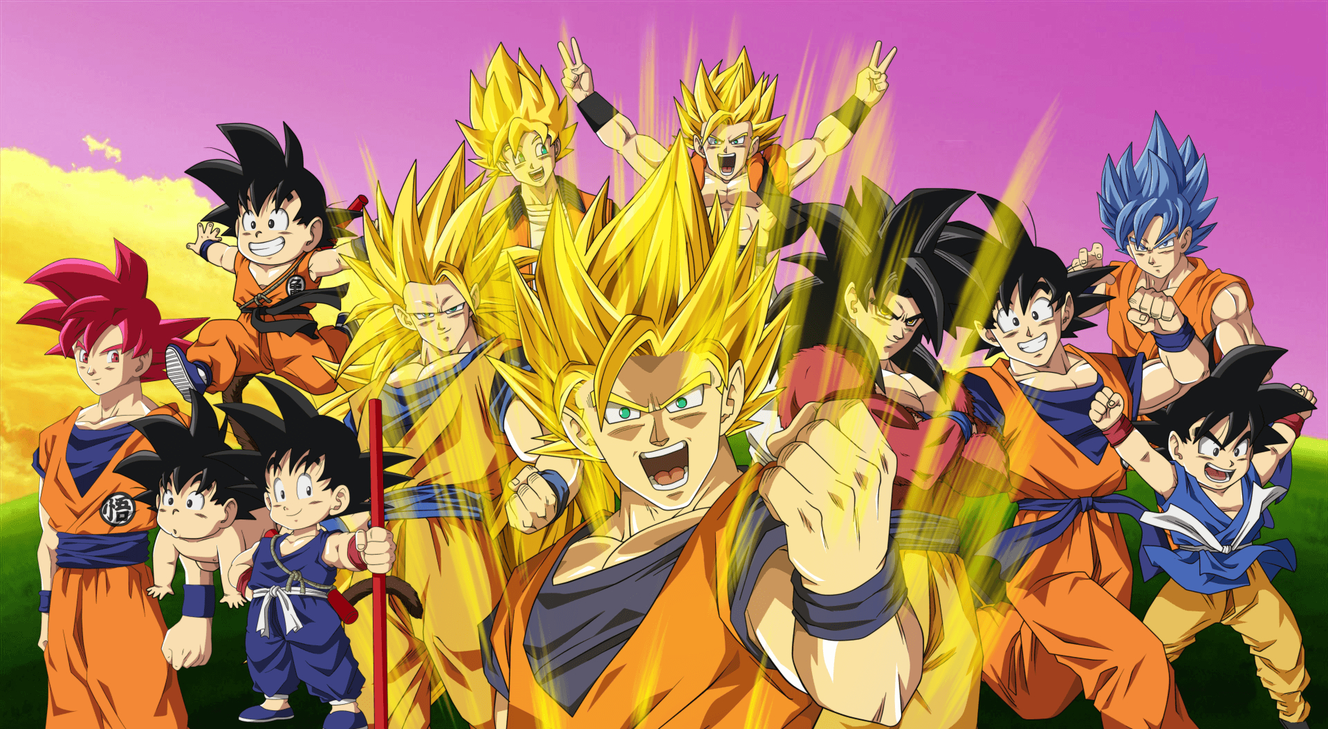 1920x1060 DBZ Tablet Wallpaper, Desktop