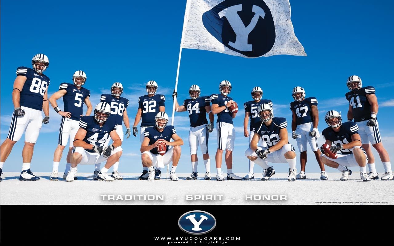 1280x800 BYU FOOTBALL WALLPAPER: Better Late Than Never. Byu football, Byu football players, Football wallpaper, Desktop