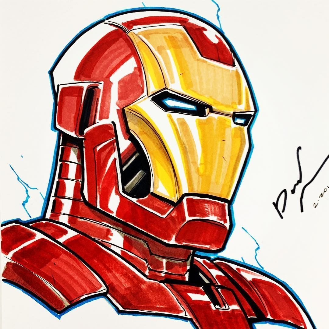 1080x1080 Iron Man Art _ Iron Man. Iron man art, Iron man drawing, Iron man comic art, Phone