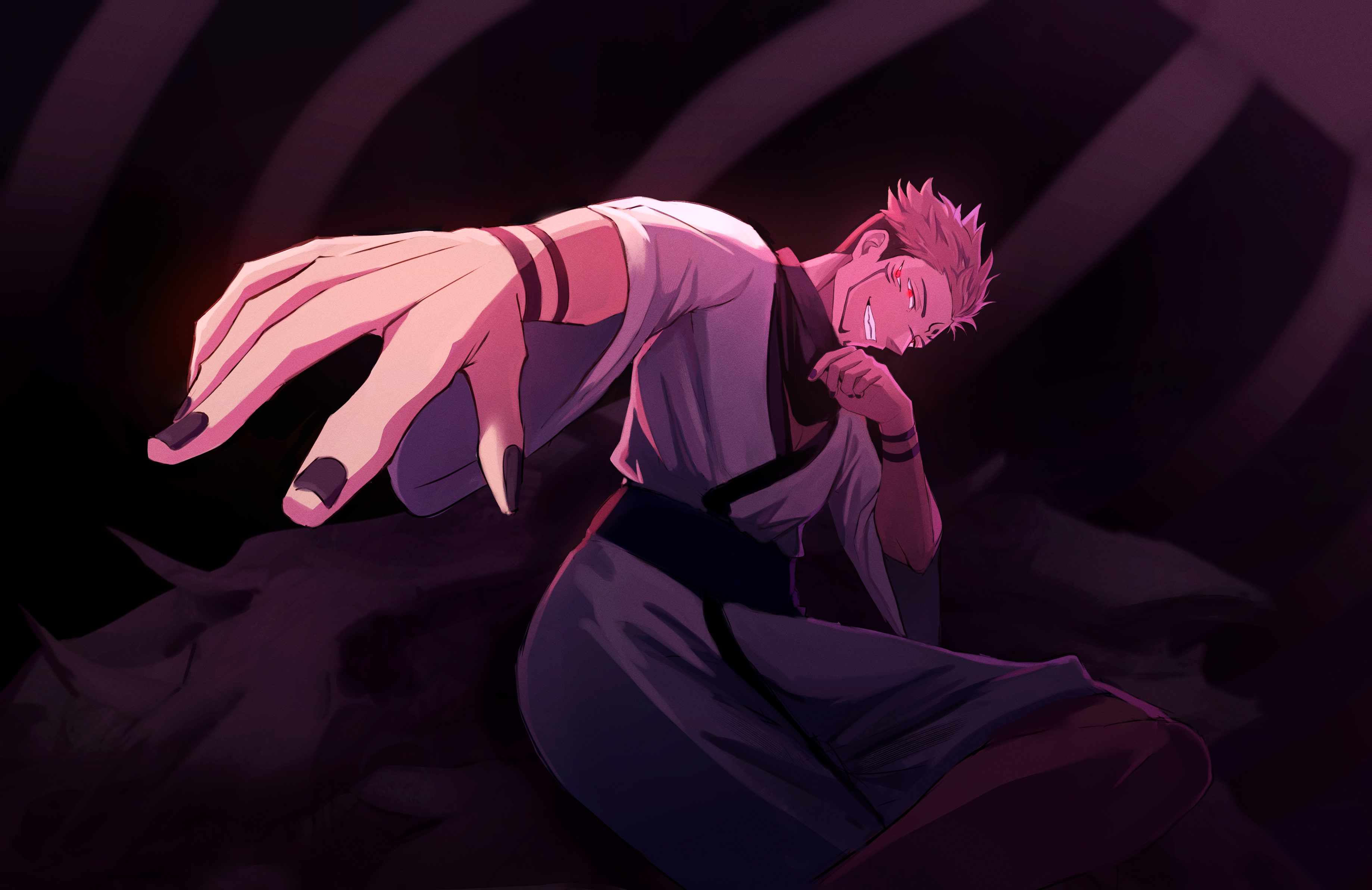 3680x2390 Sukuna (Jujutsu Kaisen) Wallpaper, Desktop