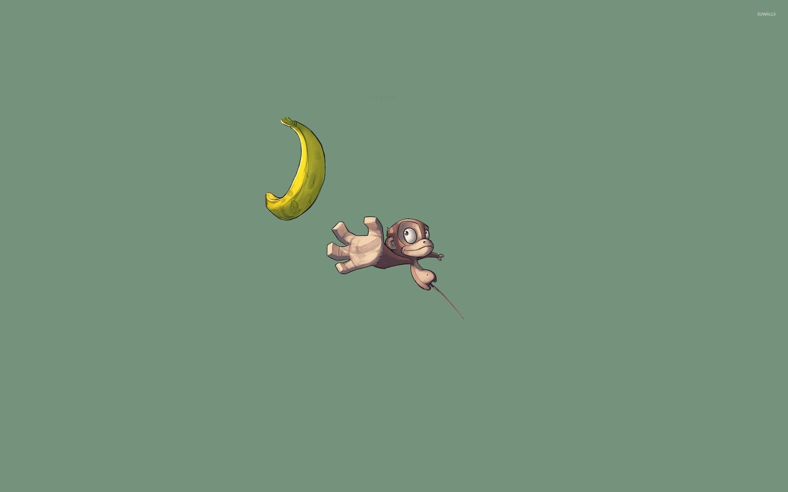 2560x1600 Monkey reaching for the banana wallpaper wallpaper, Desktop