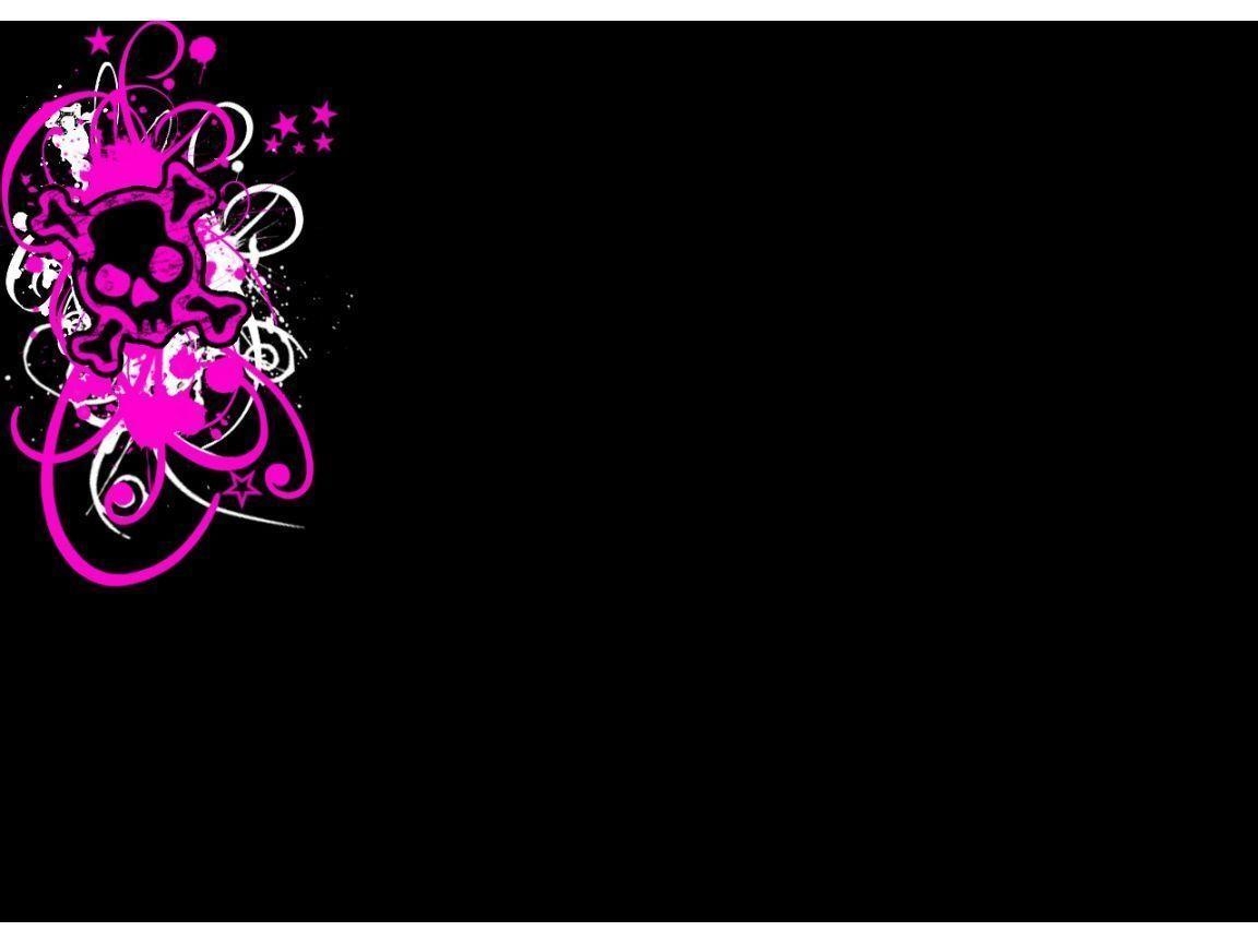 1160x870 Wallpaper For > Pink Skull Background, Desktop