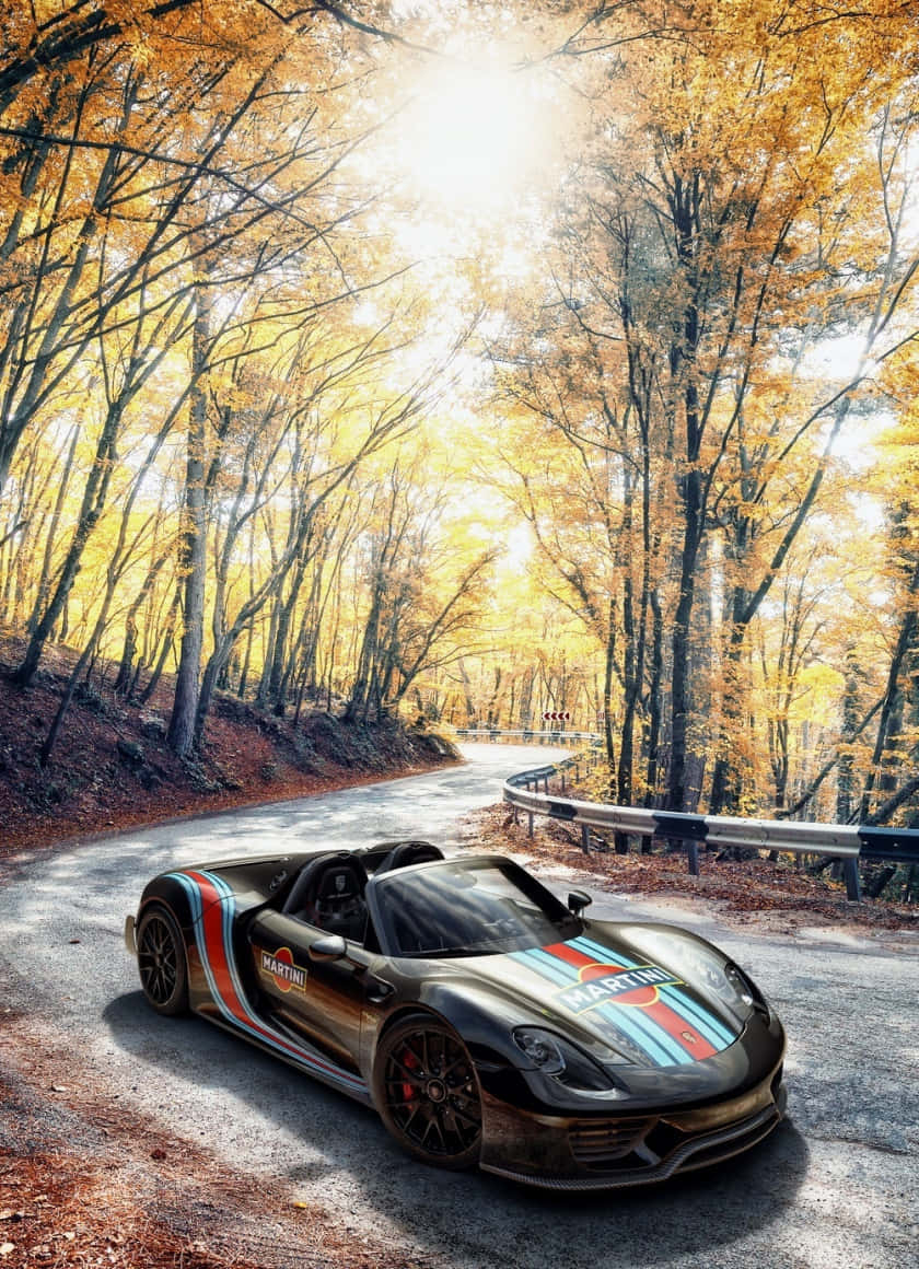 840x1160 Download Sleek Porsche 918 Spyder Showcasing Its Dynamic Design Wallpaper, Phone