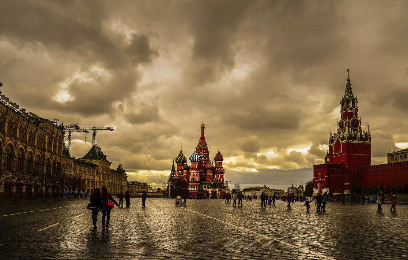 1340x850 Wallpaper Moscow, red square, capital image for desktop, section, Desktop