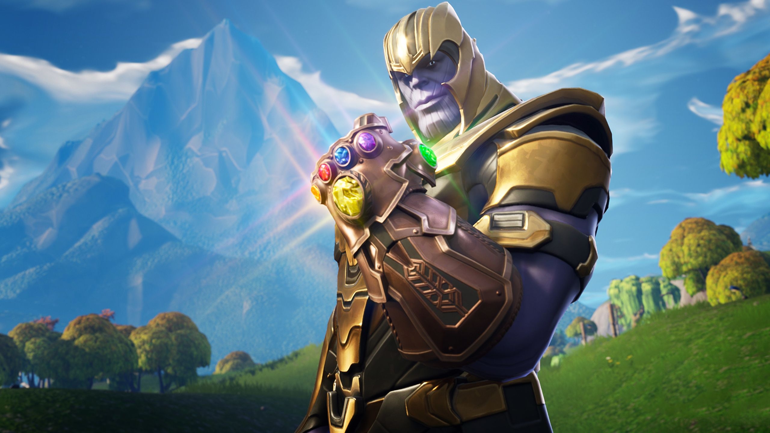 2560x1440 Free download Cloudbreaker Fortnite Wallpaper 25601440 thanos, Desktop