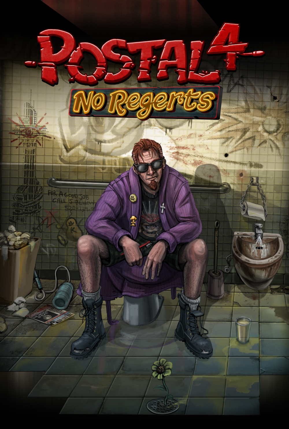 1000x1490 Postal 4: No Regerts Video Game 2019, Phone