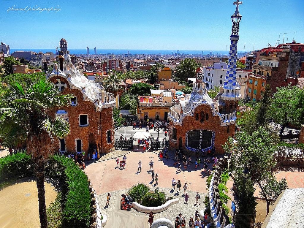 1030x770 Park Güell (II), Gaudi's masterpiece. The park, Desktop