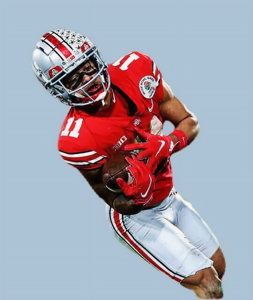 870x1030 Jaxon Smith Njigba, Ohio State WR Wc. #ArtBreeder #Portrait, Phone