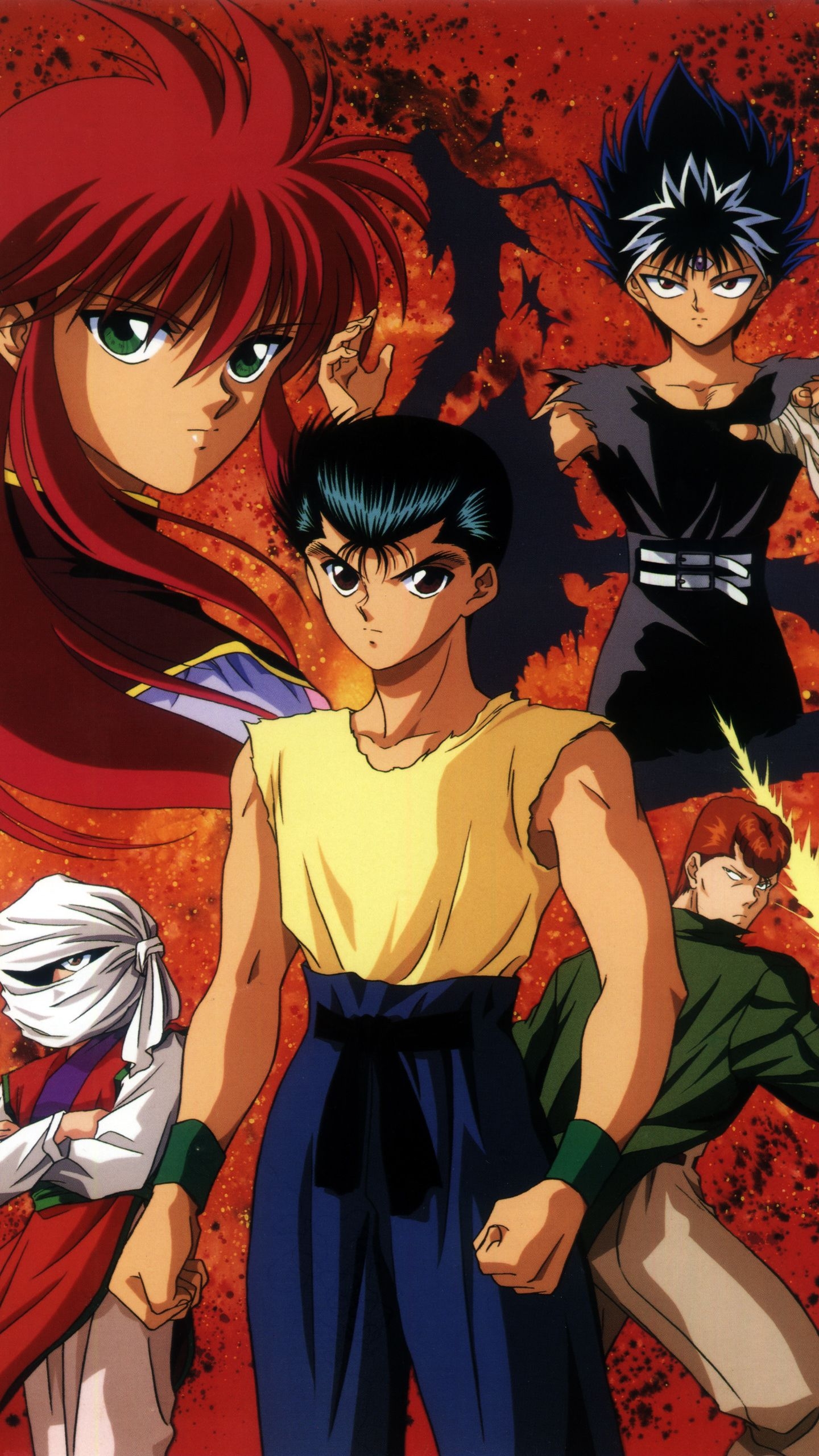 1440x2560 The Forgotten Lair. Yu Yu Hakusho Mobile Wallpaper, Phone