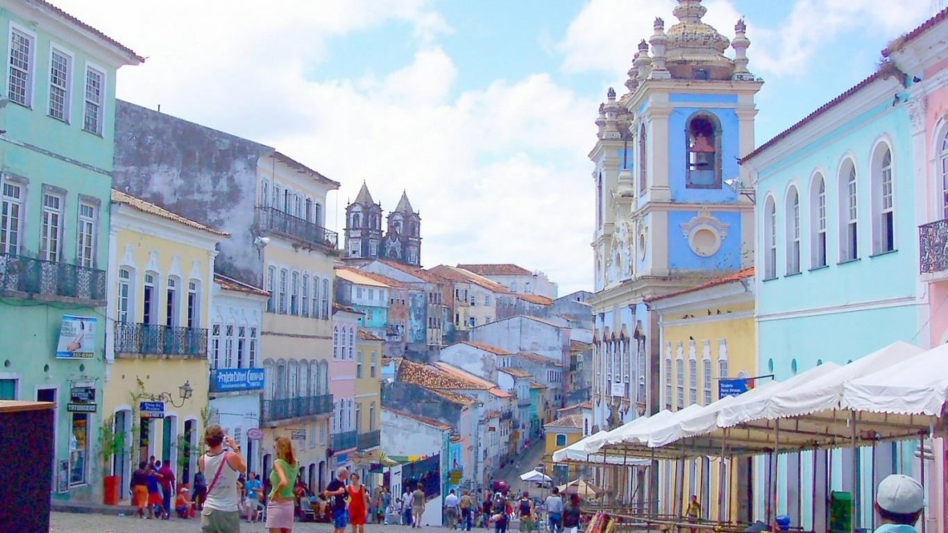 1370x770 Wallpaper Salvador De Bahia World City  #salvador, Desktop