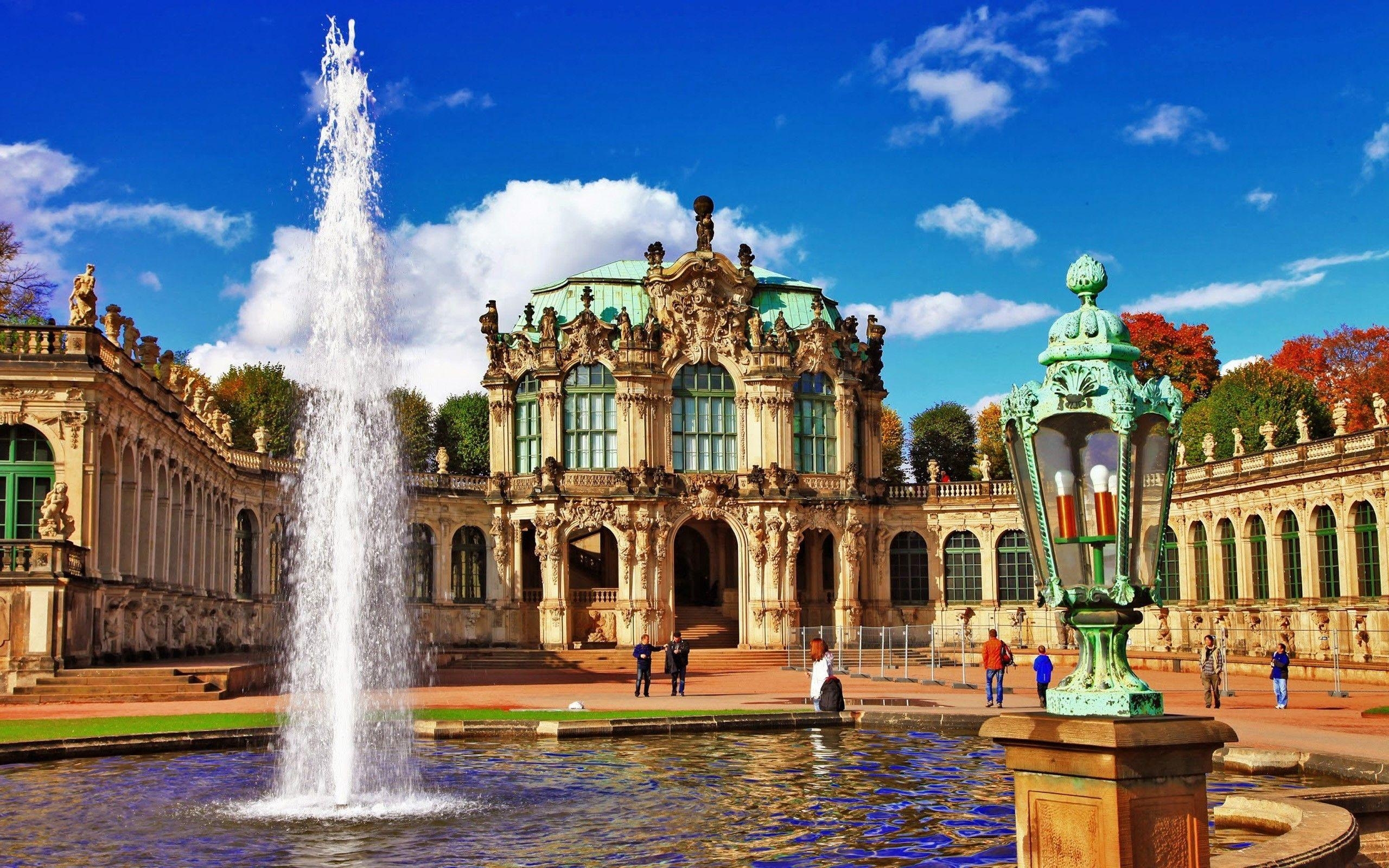 2560x1600 Zwinger Museum in Dresden City Germany Wallpaper, Desktop