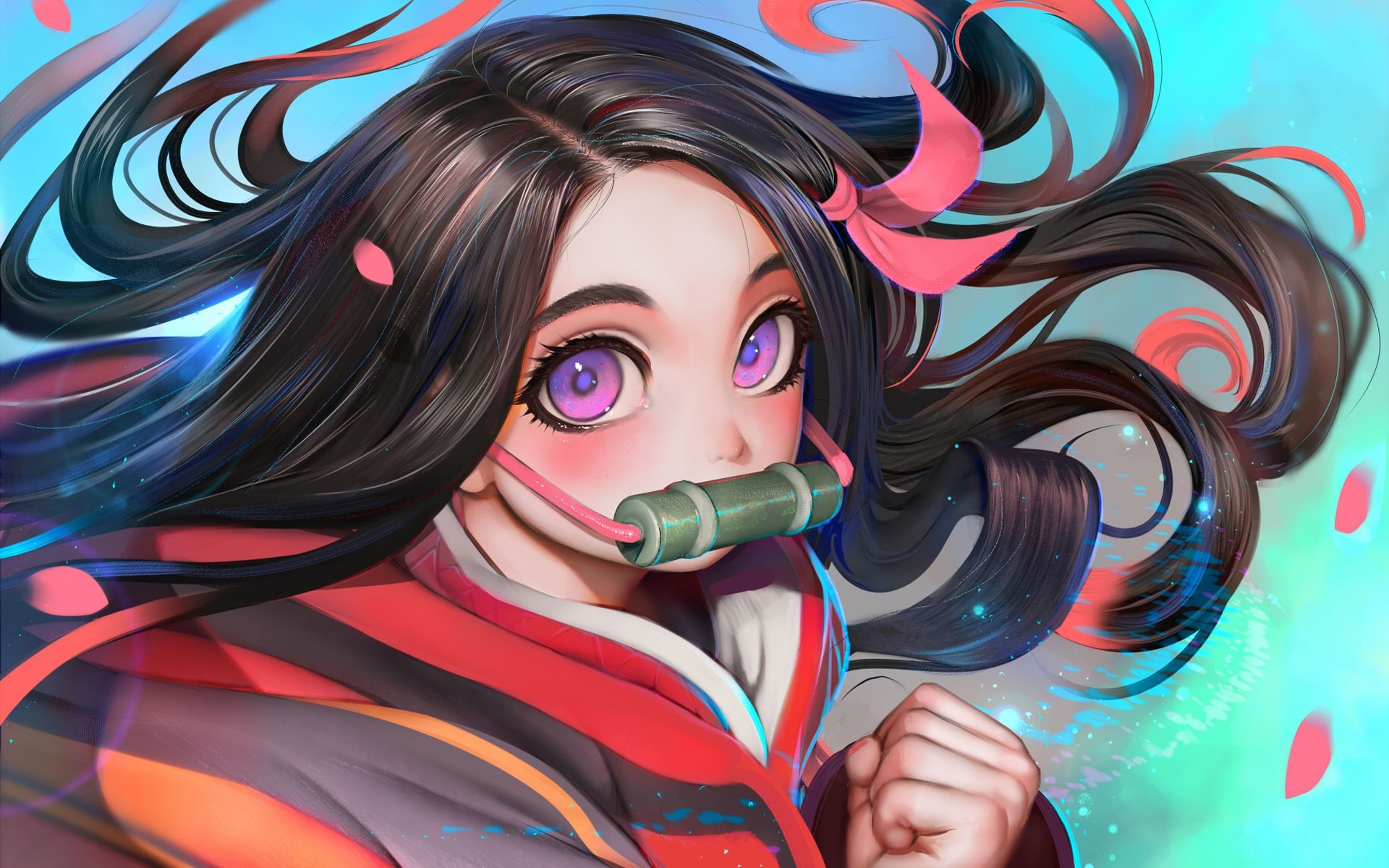 1920x1200 Nezuko Wallpaper, Desktop