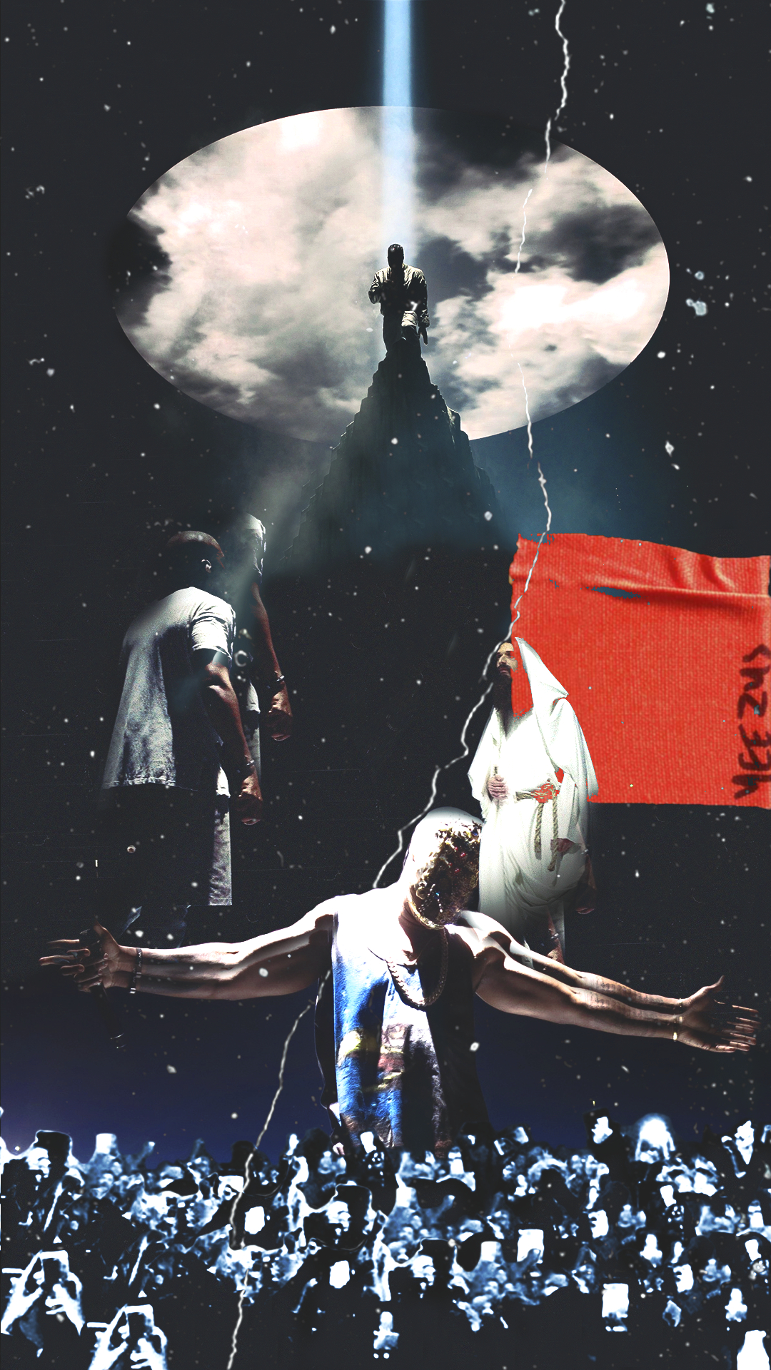 1080x1920 Yeezus Kanye West Aesthetic Wallpaper. Kanye west wallpaper, Yeezus wallpaper, Kanye west album cover, Phone