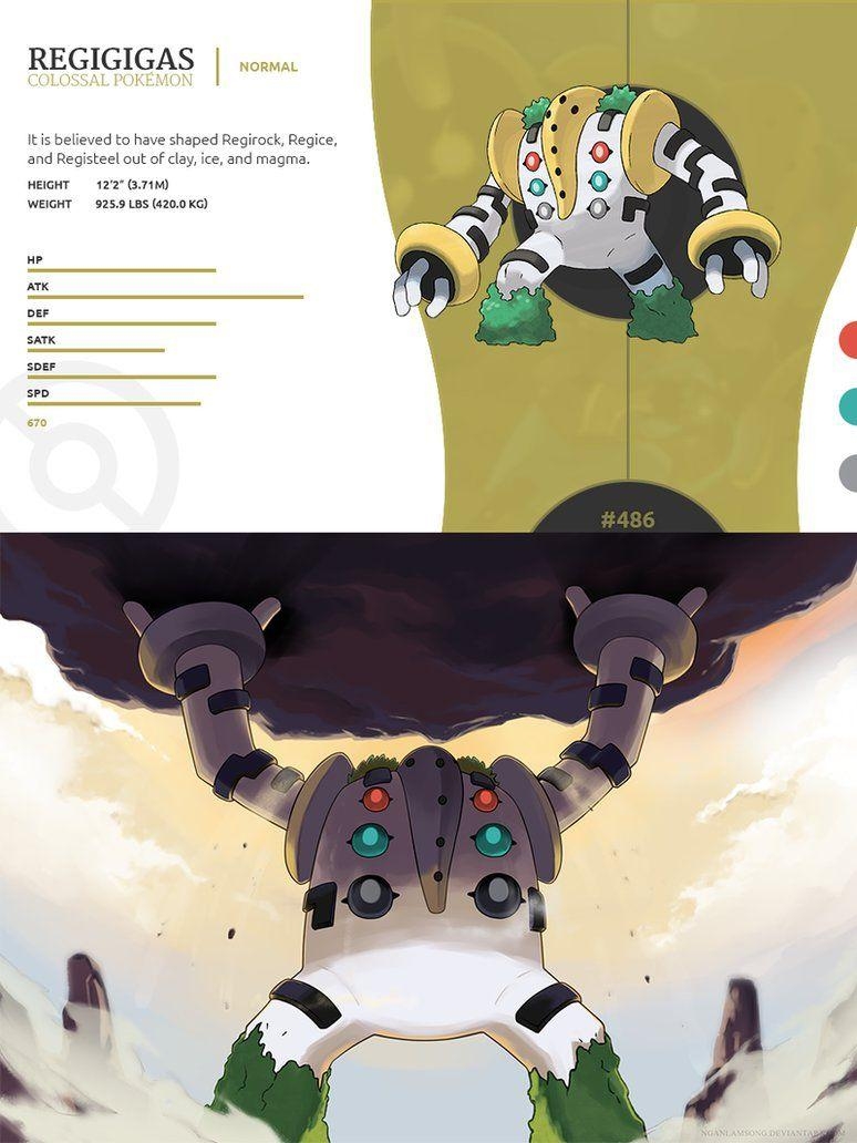 780x1040 Regigigas Pokemon Db Image, Phone