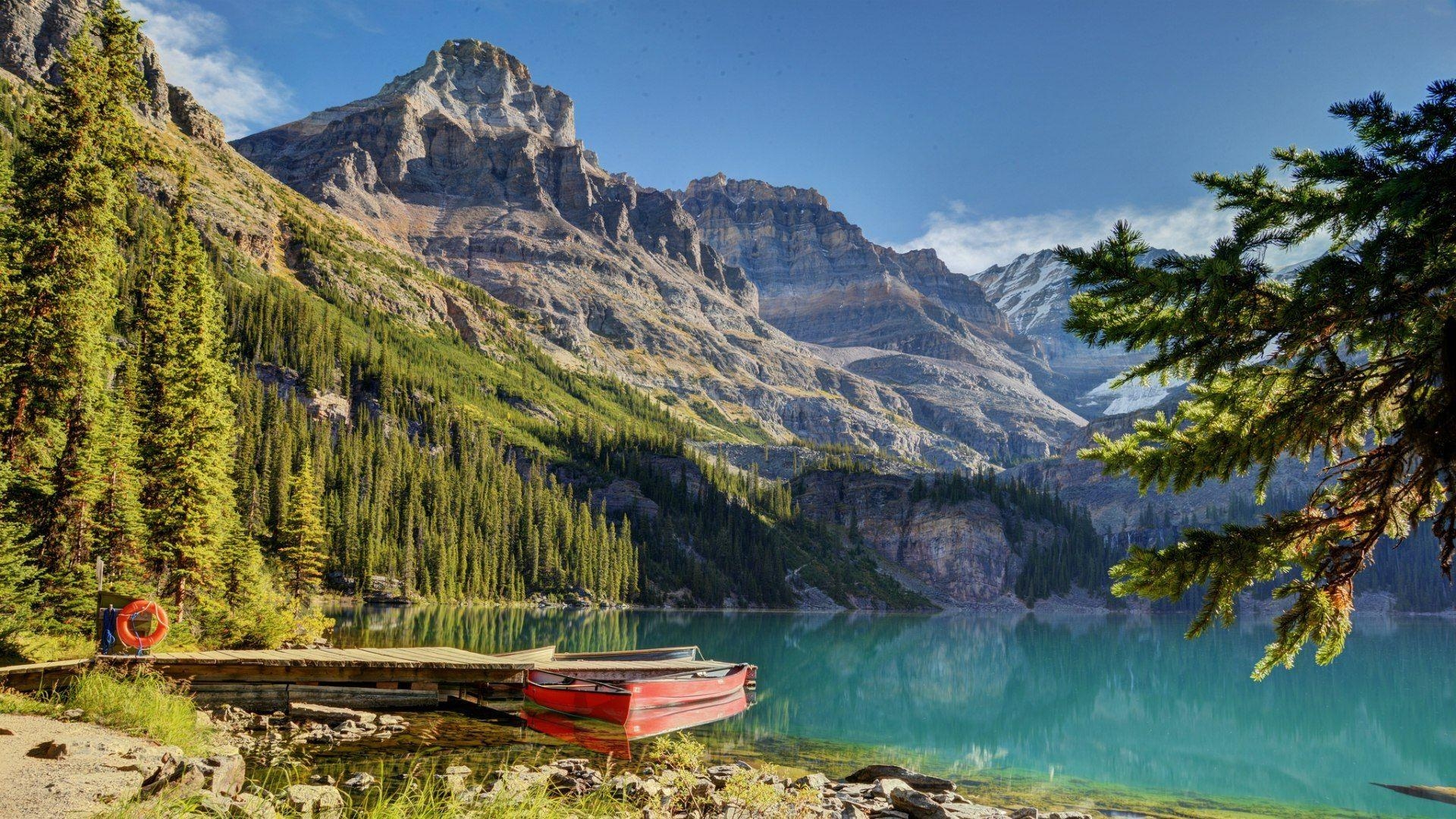 1920x1080 Lake O'Hara. Yoho National Park, Canada wallpaper and image, Desktop