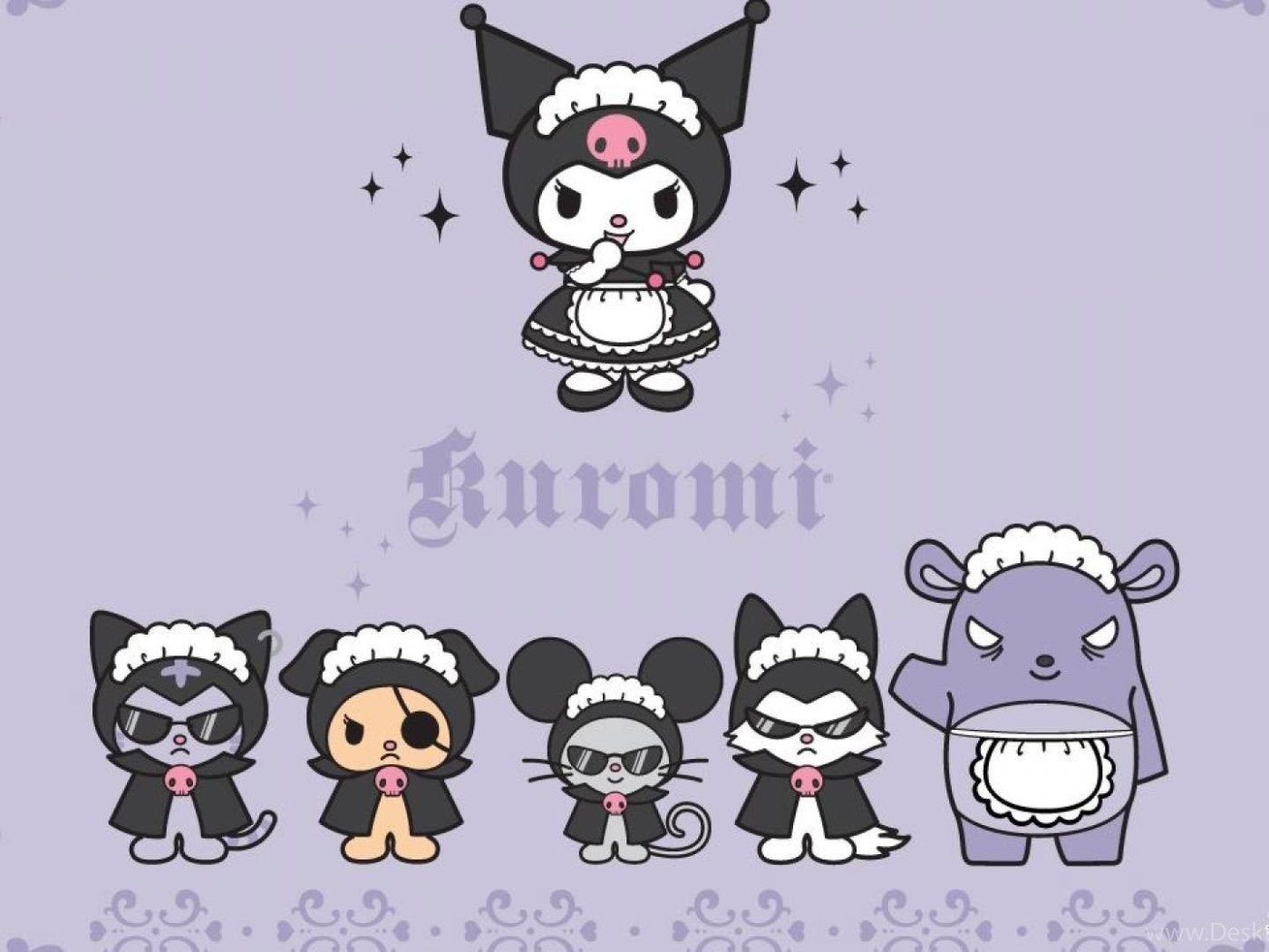 1400x1050 Goth Kuromi Wallpaper Desktop • Wallpaper For You HD Wallpaper For Desktop & Mobile, Desktop