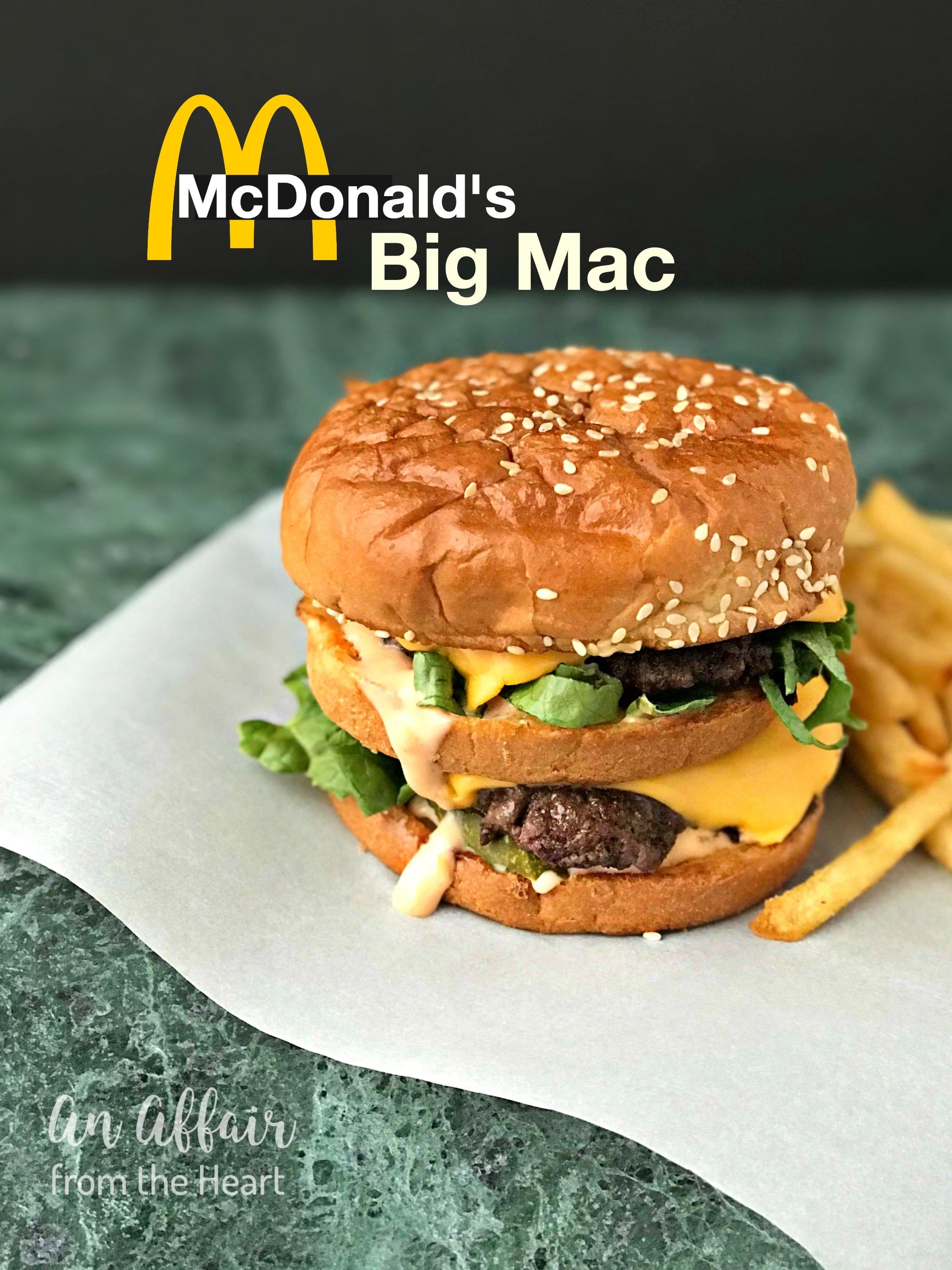 2310x3080 CopyCat McDonald's Big Mac with fresh ingredients at home!, Phone