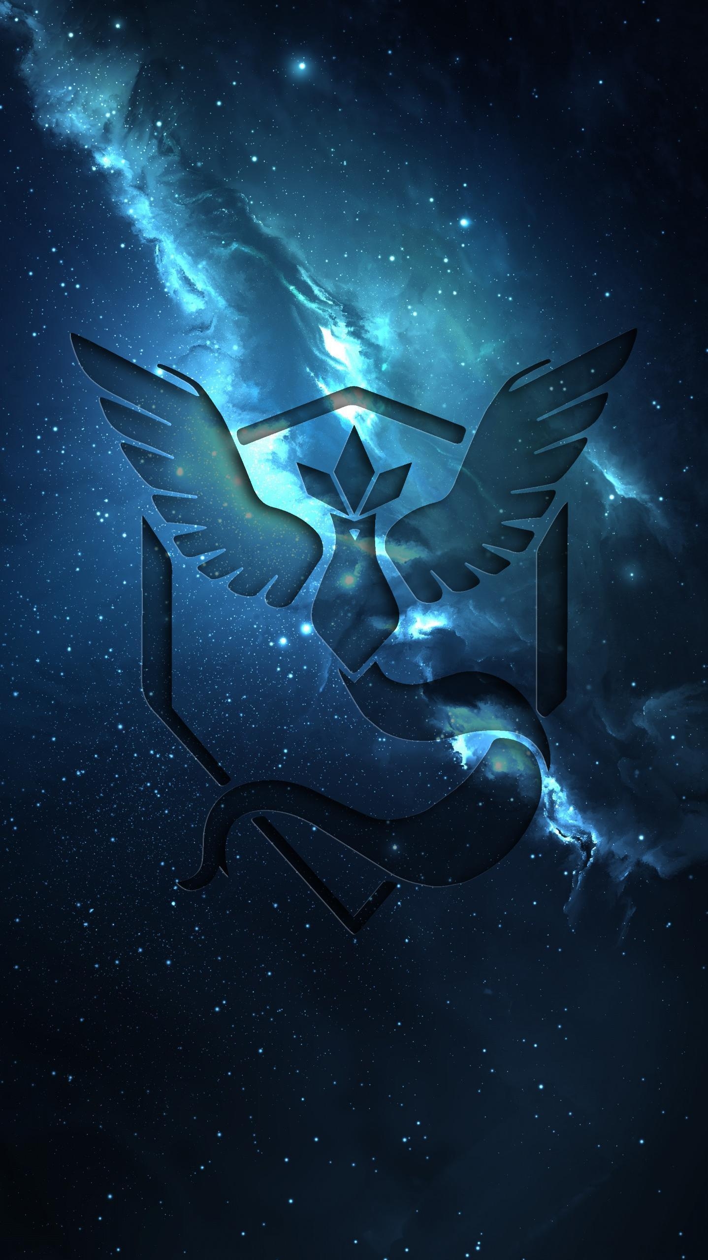 1440x2560 Team Mystic, wallpaper, Phone