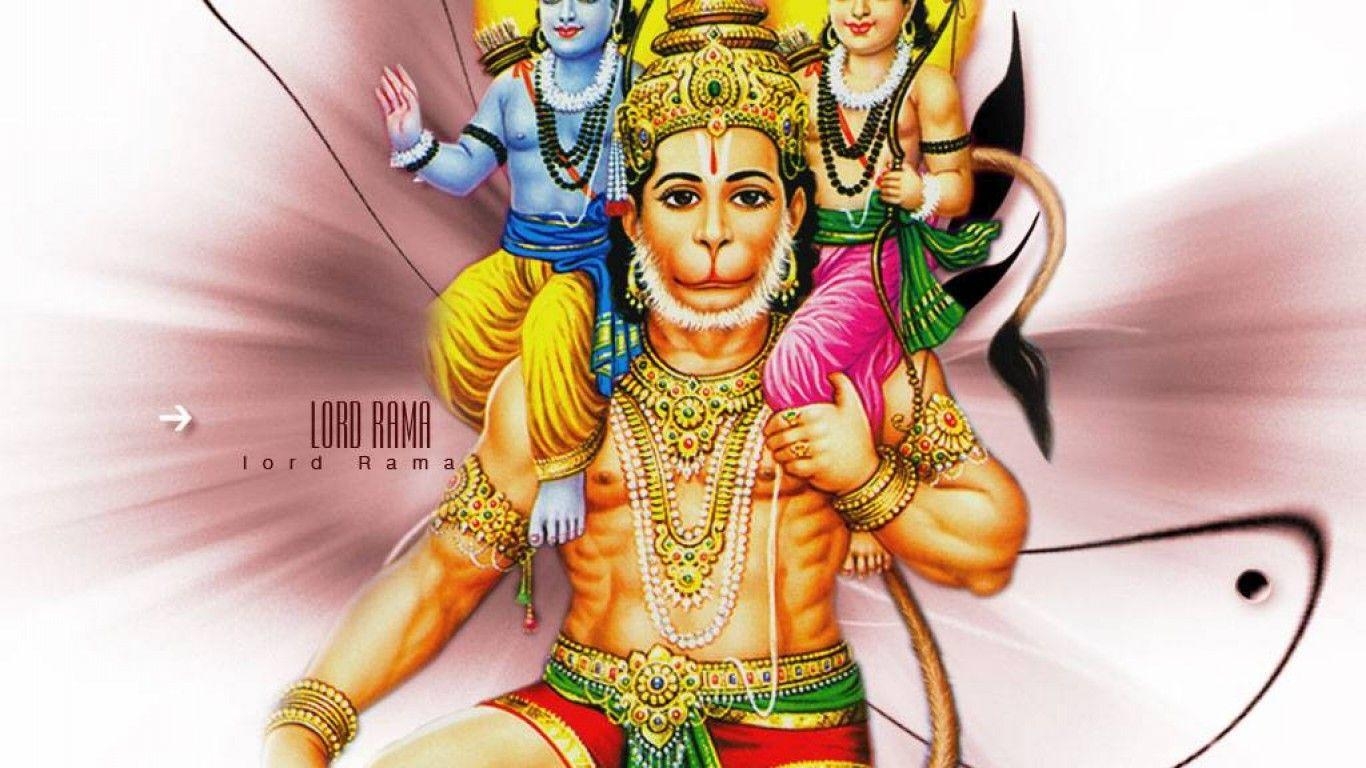 1370x770 Hanuman Wallpaper, Desktop