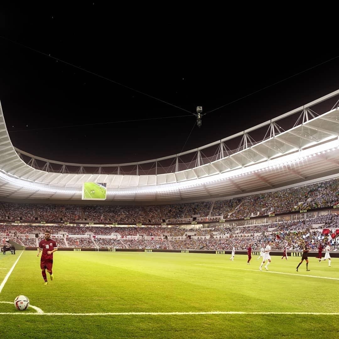 1080x1080 Design: Al Rayyan Stadium, Phone