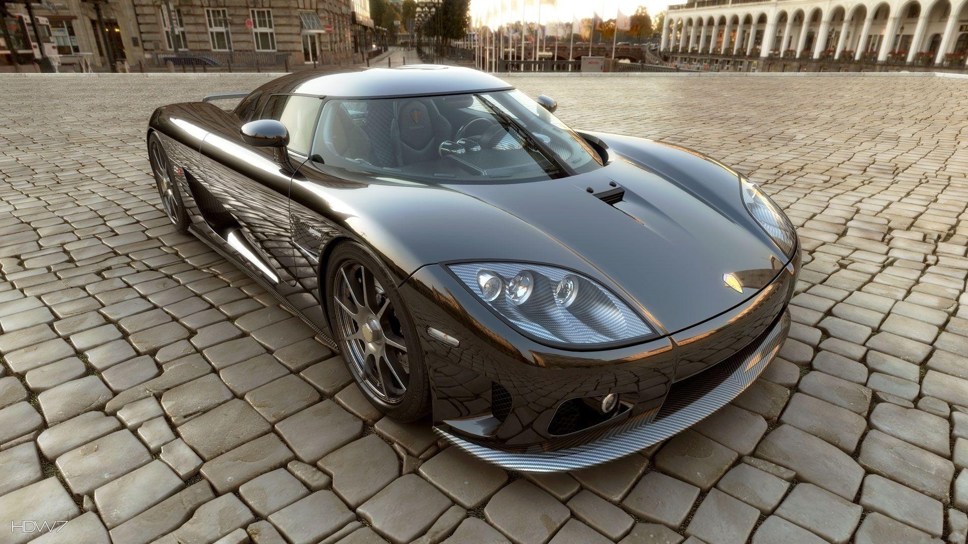 1920x1080 koenigsegg ccr super sports car on a pavement wallpaper. HD, Desktop