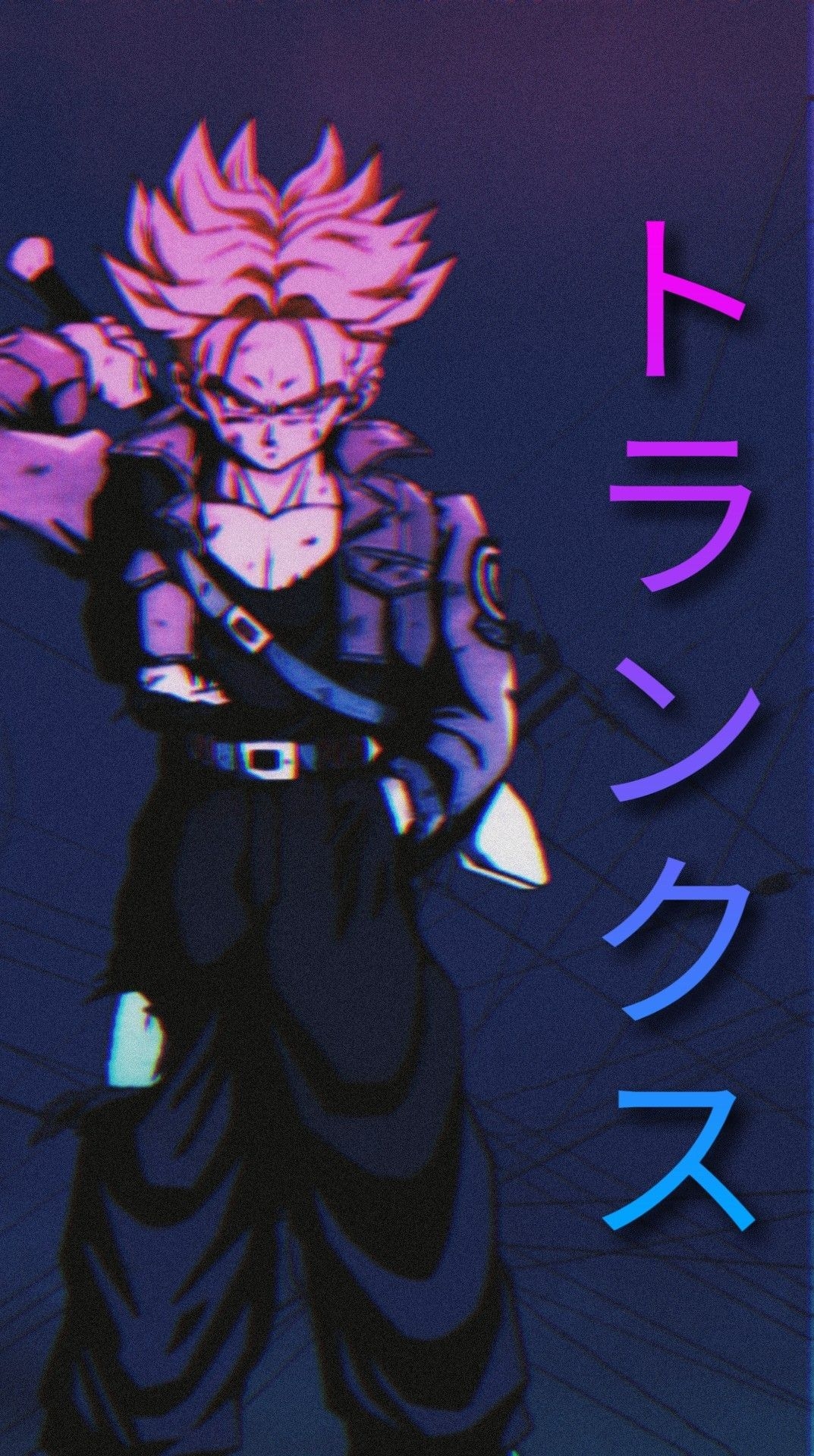 1080x1920 Dbz Trunks aesthetic wallpaper, Phone