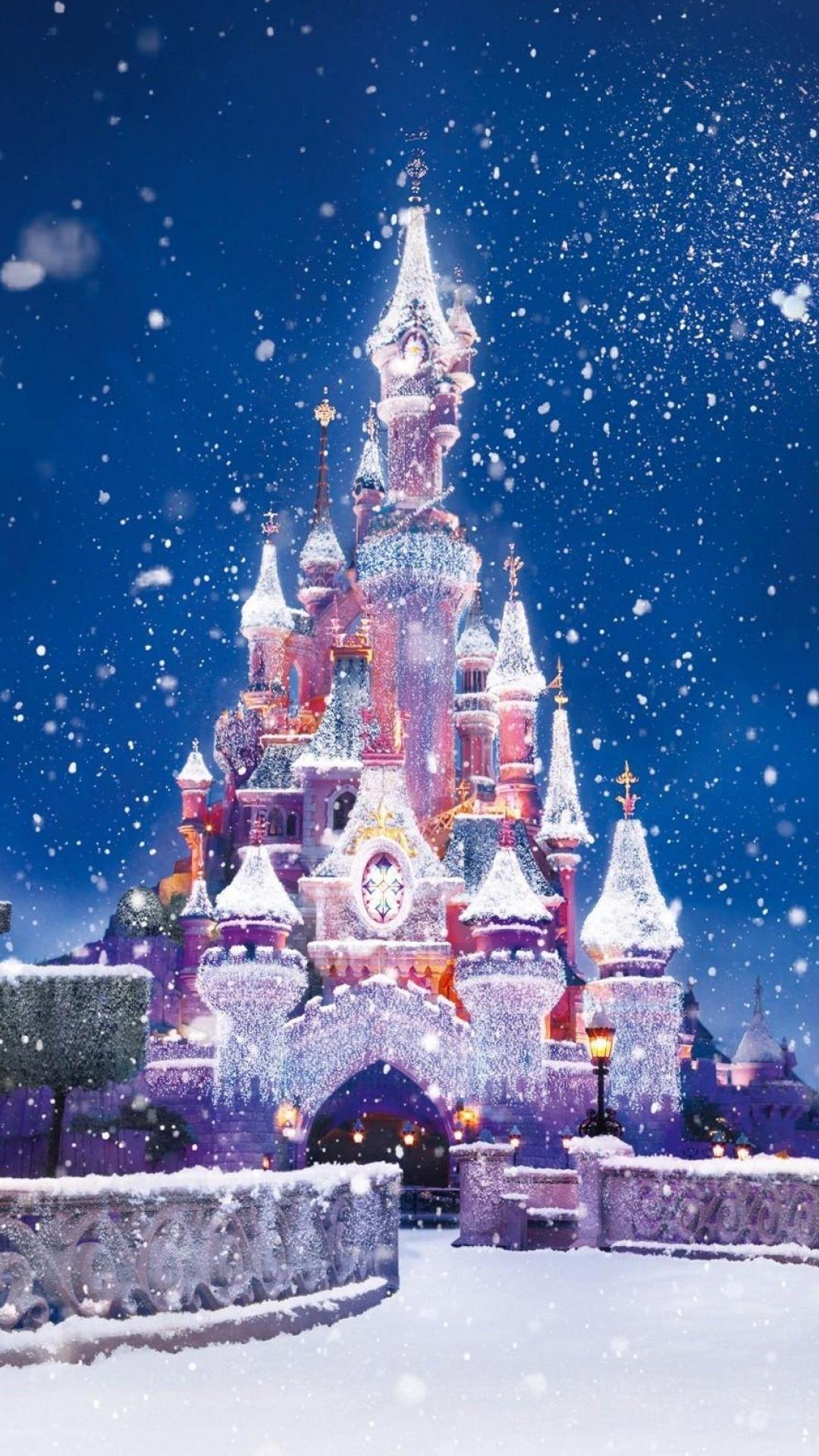 1080x1920 Cute Disney Winter Wallpaper, Phone