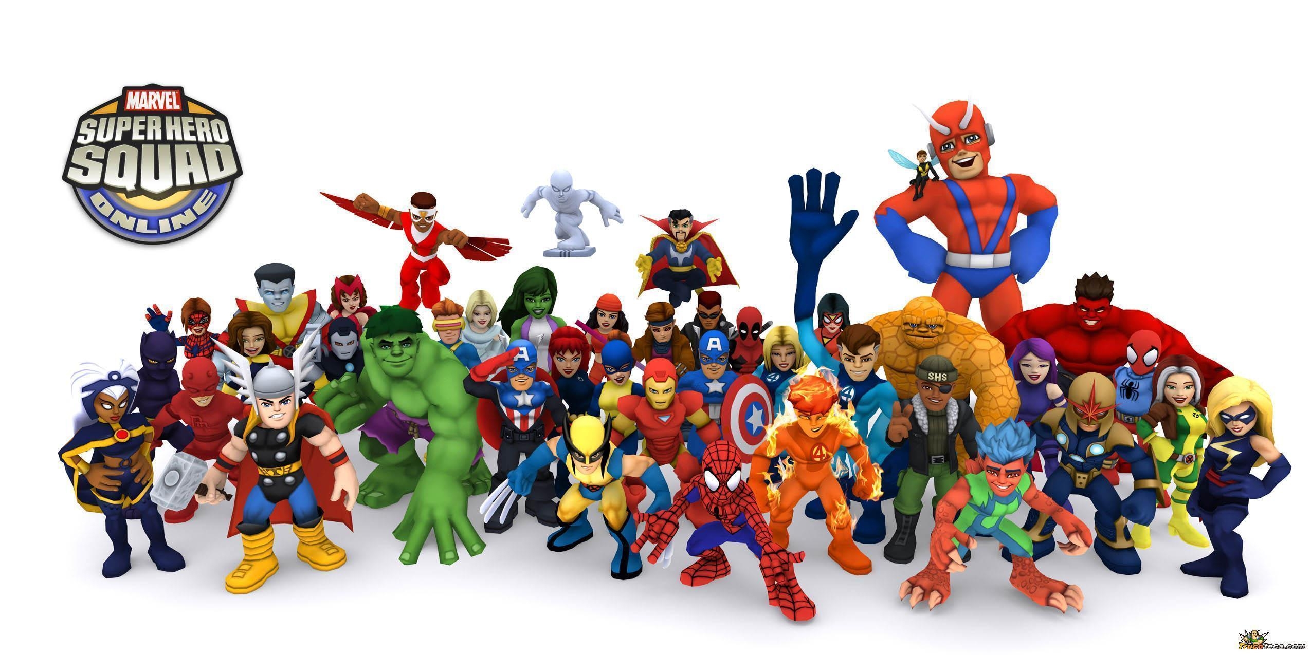 2550x1280 Fondos de juegos, Marvel Super Hero Squad Online, fondos de Marvel, Desktop