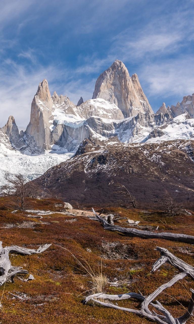 770x1280 mount fitz roy wallpaper, Phone