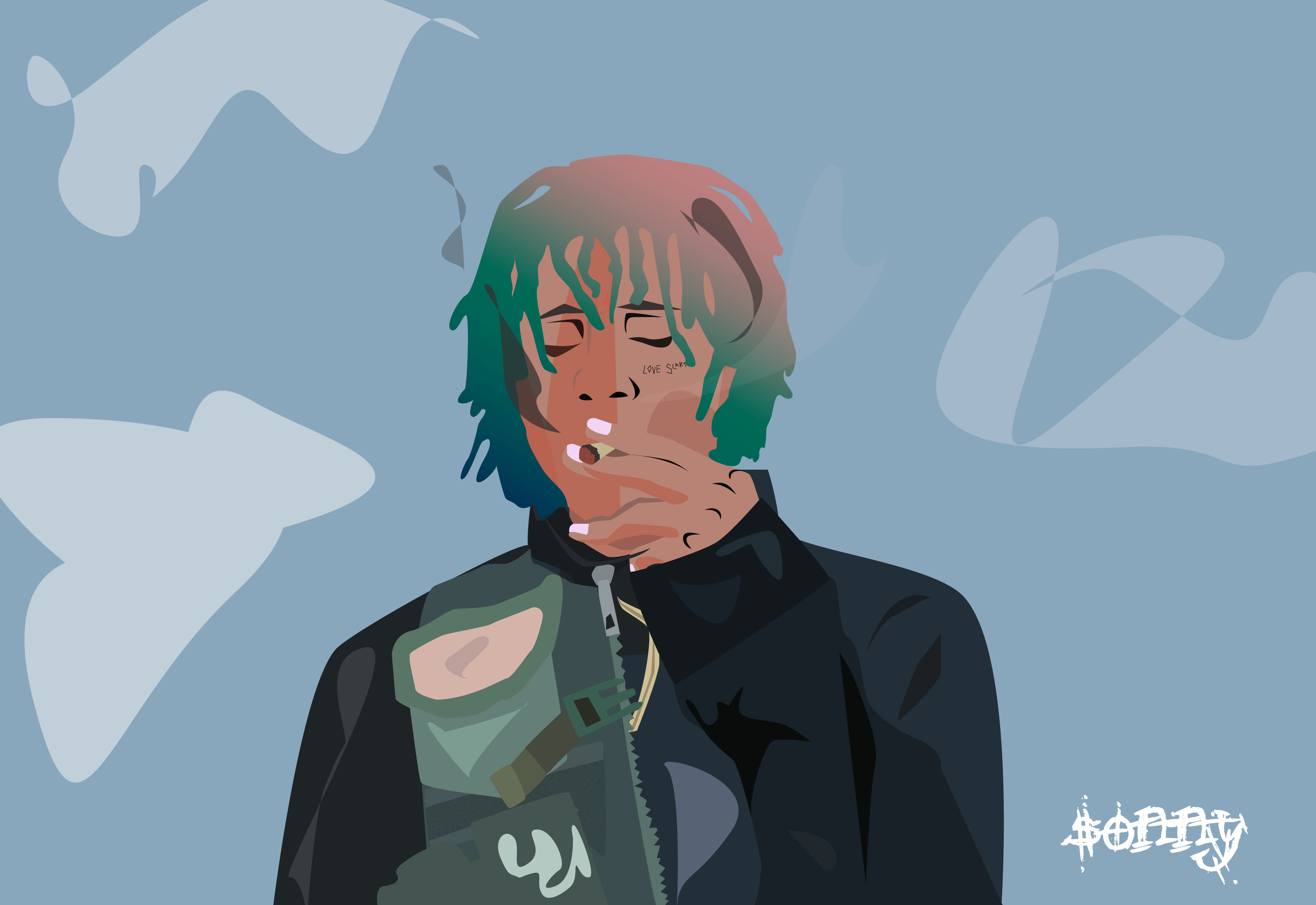 3140x2160 4K Trippie Redd desktop background for anyone that wants it, Desktop