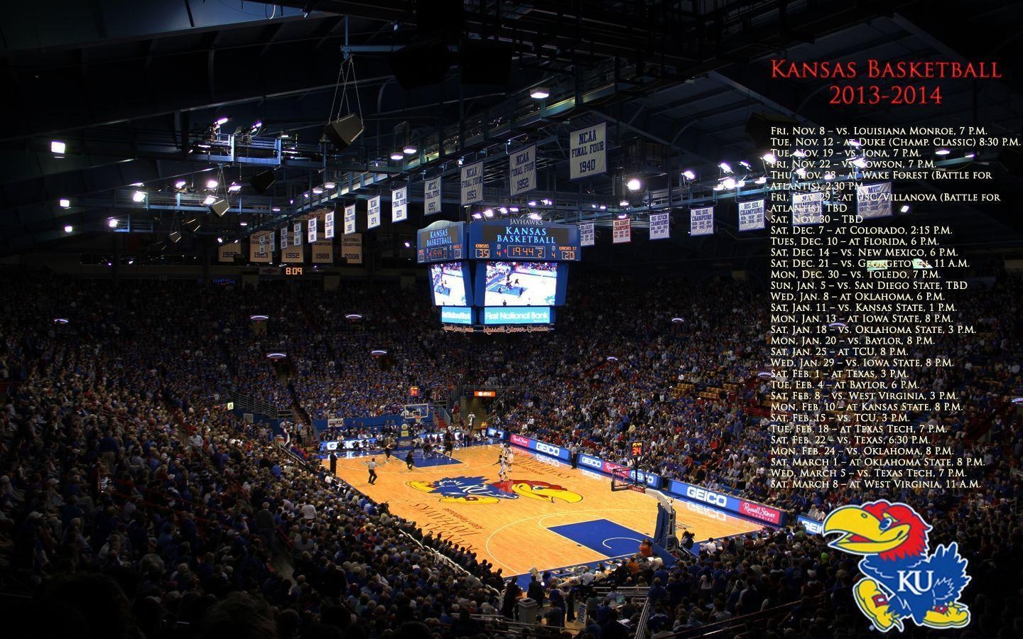 1440x900 Kansas Basketball Wallpaper, Desktop