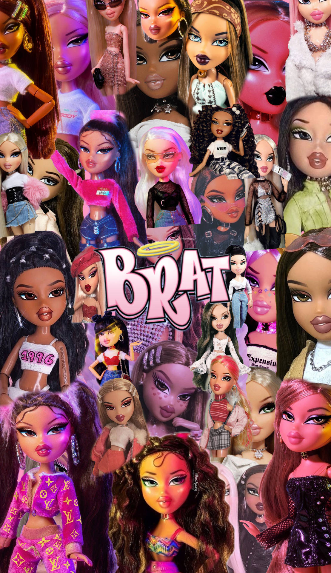 1110x1920 Bratz Aesthetic Fashion Dolls Wallpaper, Phone