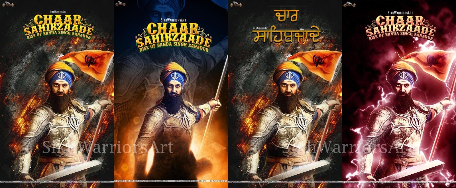 1600x660 Check Out Another Poster From The Movie Chaar Sahibzaade, Dual Screen