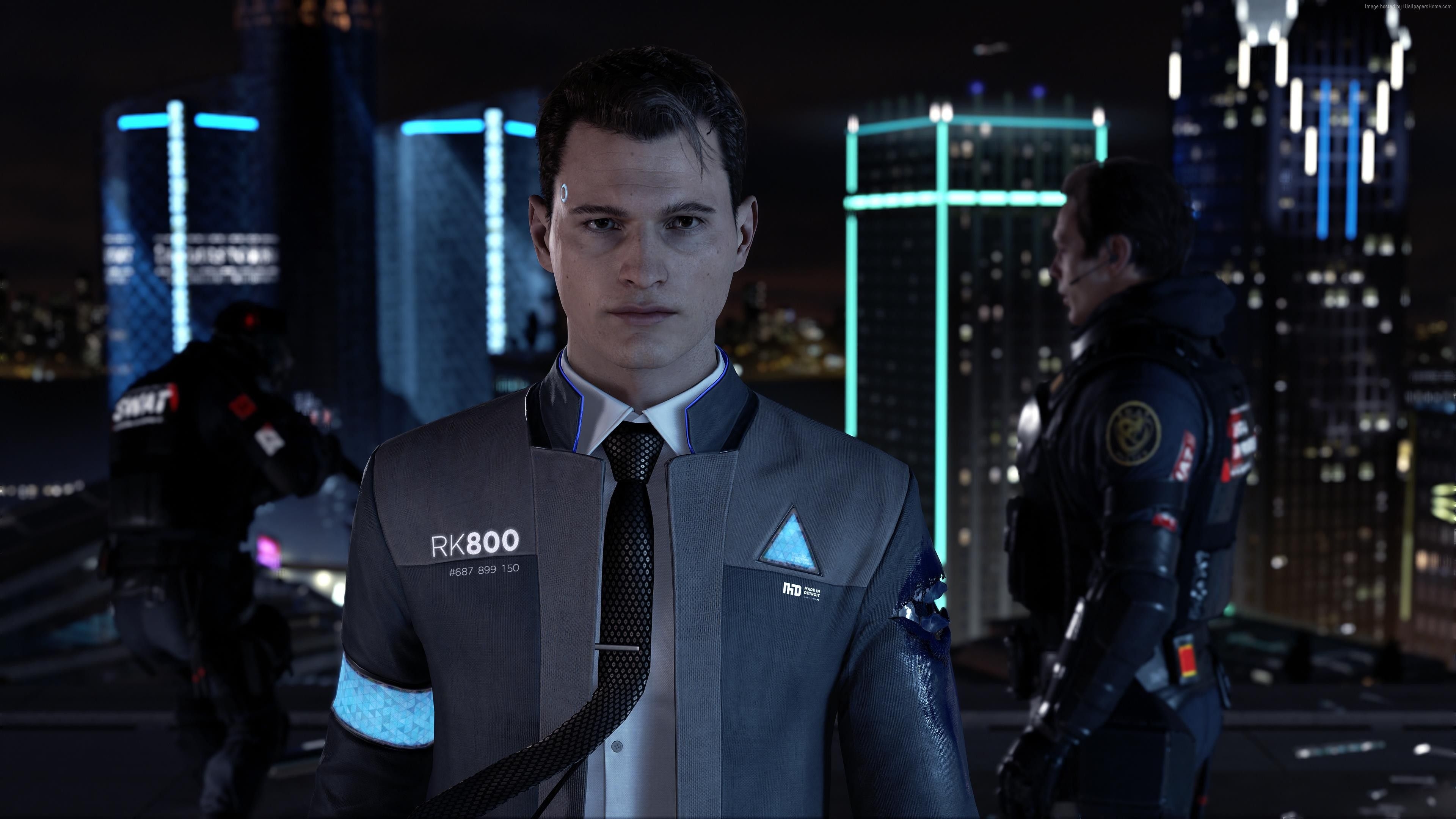 3840x2160 Detroit: Become Human Connor 4K, Desktop