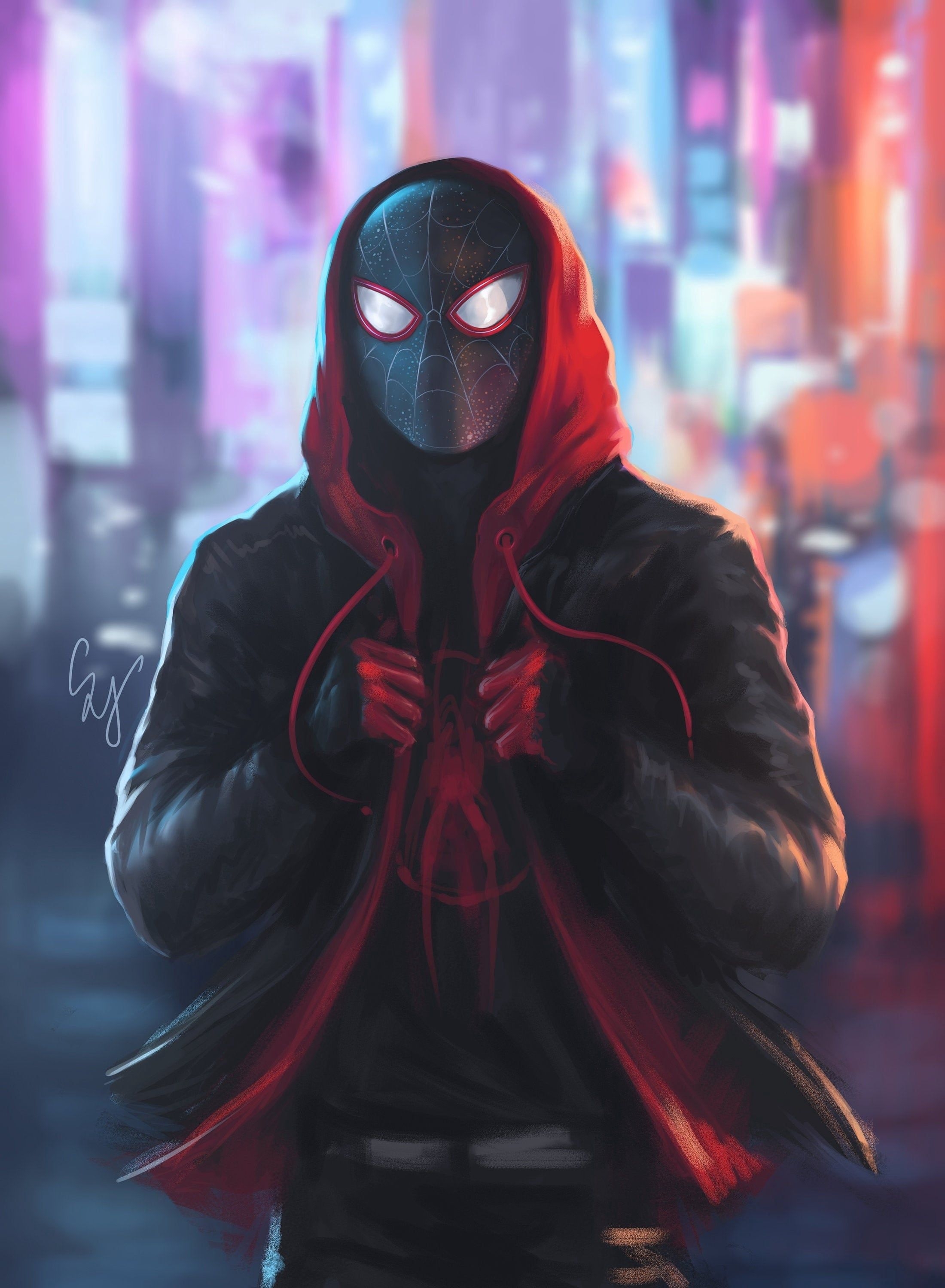 2200x3000 Cool Miles Morales Wallpaper Free HD Wallpaper, Phone