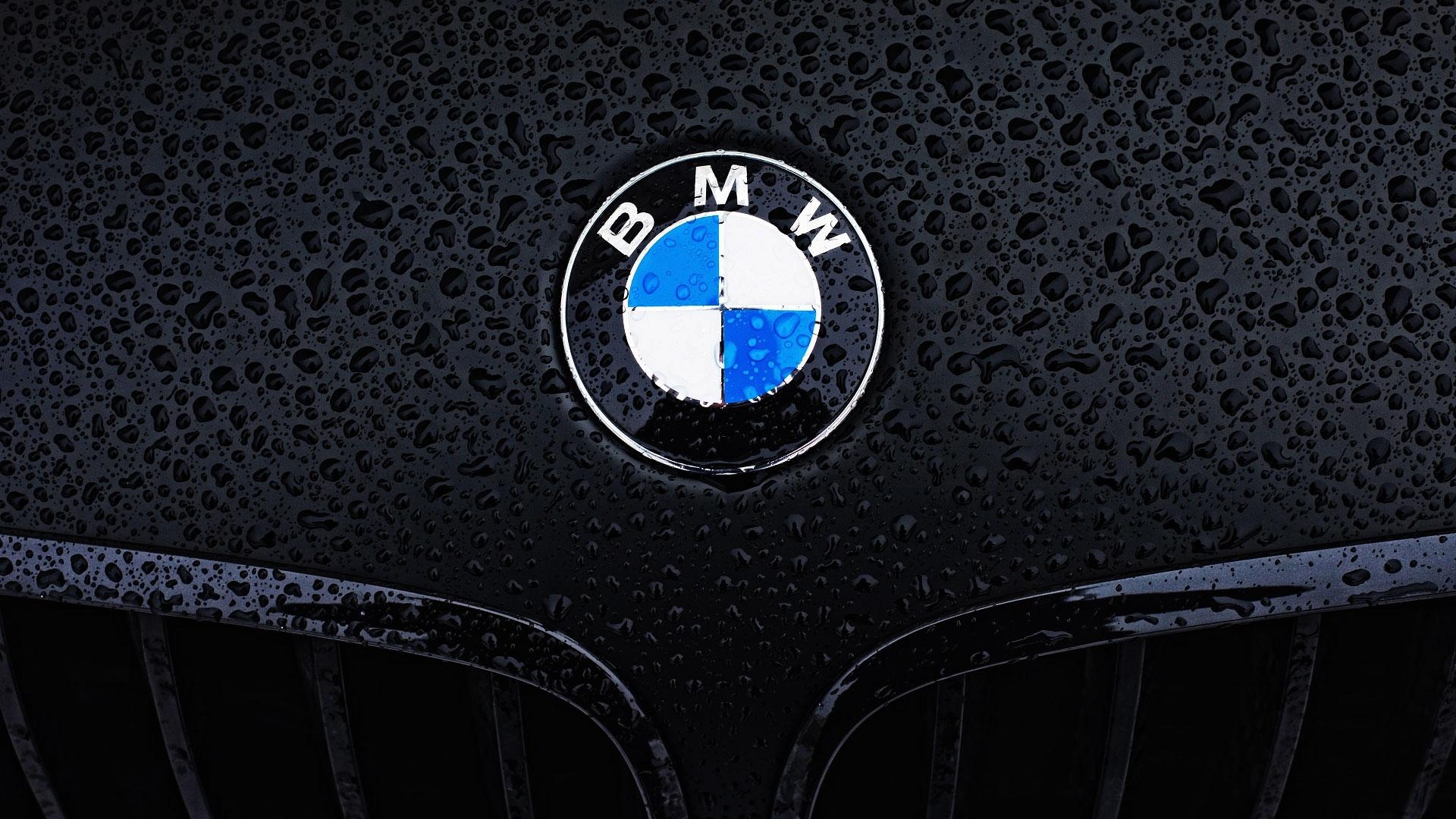 1920x1080 Bmw Logo Water Drops Hd 1080P Wallpaper, Desktop