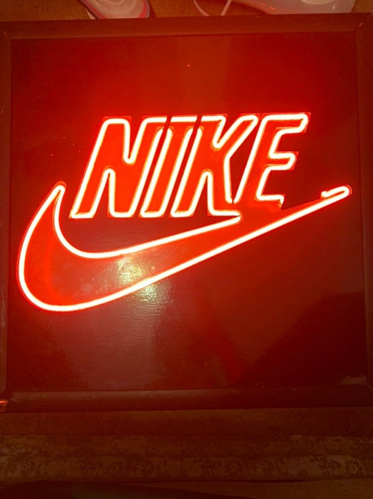 1200x1610 vintage nike sign on Mercari. Dark red wallpaper, Red aesthetic, Red and black wallpaper, Phone