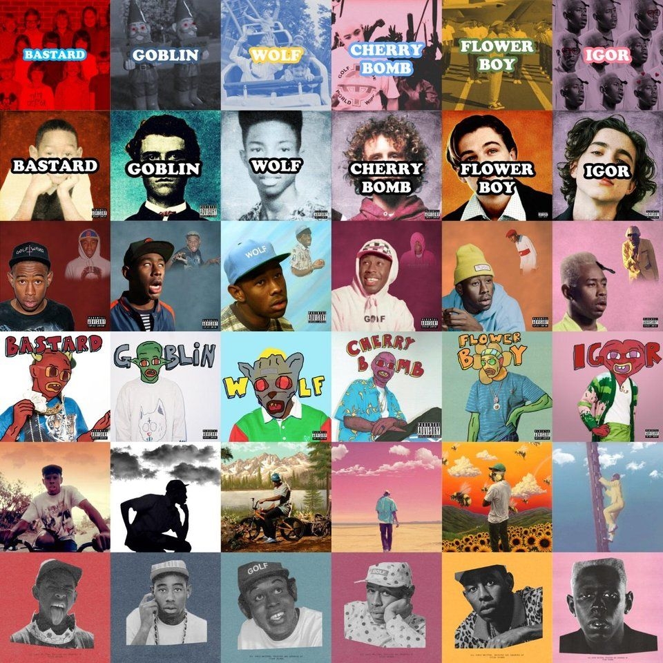 960x960 Tyler the Creator Wolf Album Cover Wallpaper, Phone